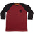 Santa Cruz SCS Hand Raglan Men's 3/4-Sleeve Shirts (Brand New)
