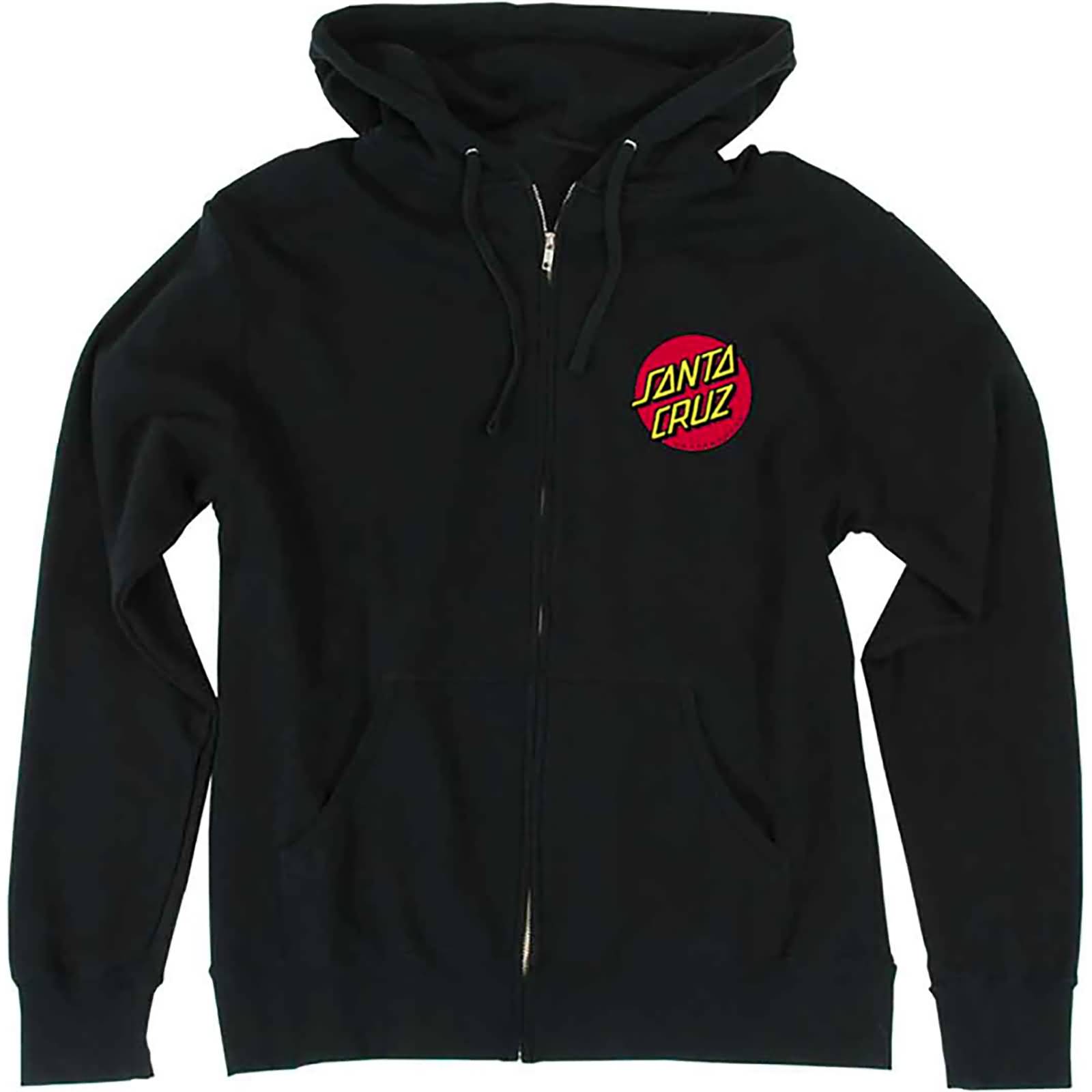 Santa Cruz Classic Dot HW Men's Hoody Zip Sweatshirts-4424518