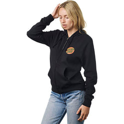 Santa Cruz Classic Dot MW Women's Hoody Zip Sweatshirts (Brand New)