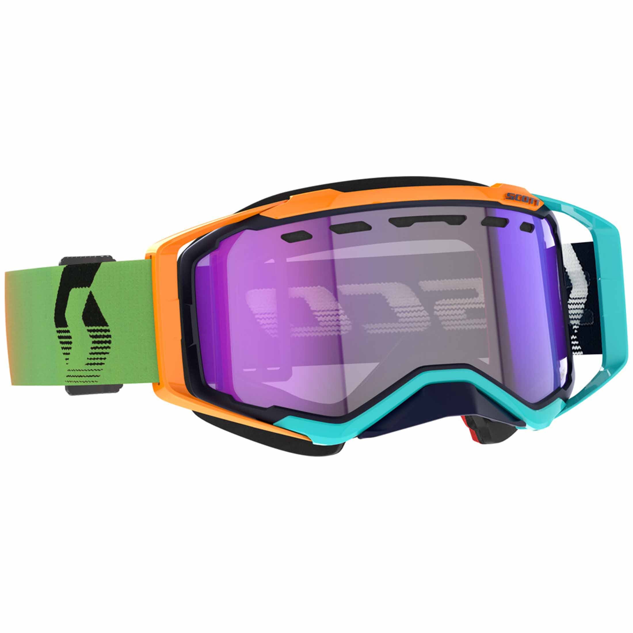 scott prospect snow goggles Scott - Goggle Prospect Snow Ls Blue/Orange Blue Chrome