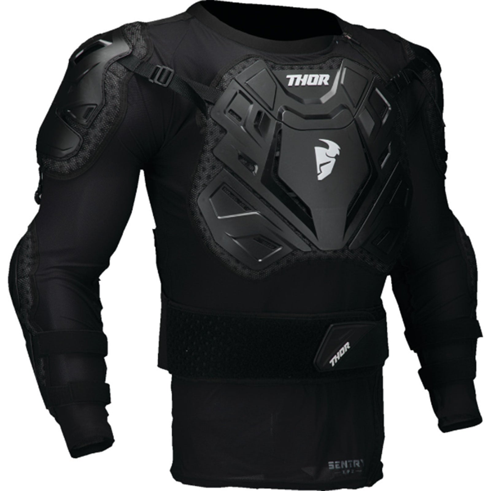 thor motorcycle gear Thor Sentry XP2 Motocross Protector Jacket, black, Size L/XL for Men