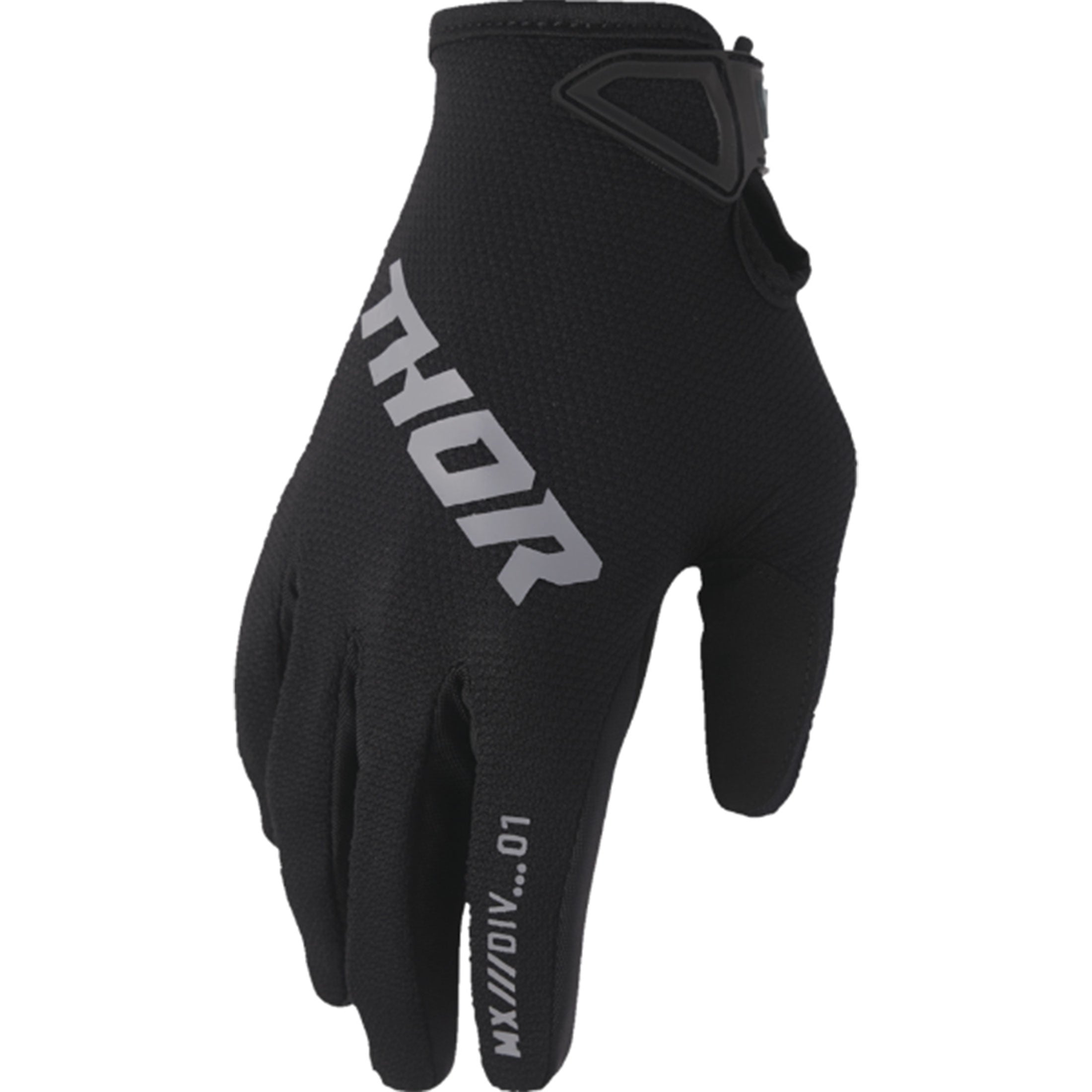 motocross handschuhe thor Thor Motocross MX Gloves Ridemode Static - Black L