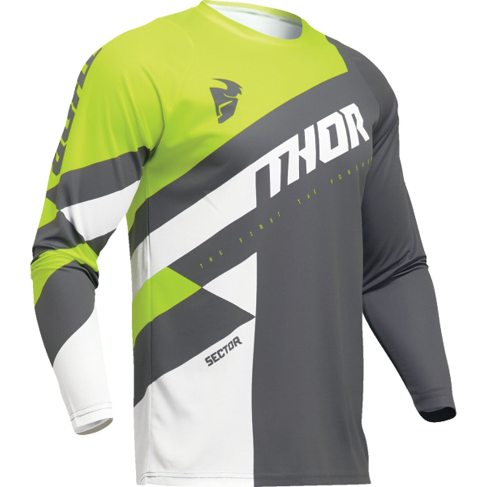 Thor MX Sector Checker LS Youth Off-Road Jerseys-2912