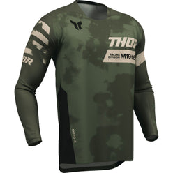 Thor MX Launchmode Bleach LS Men's Off-Road Jerseys