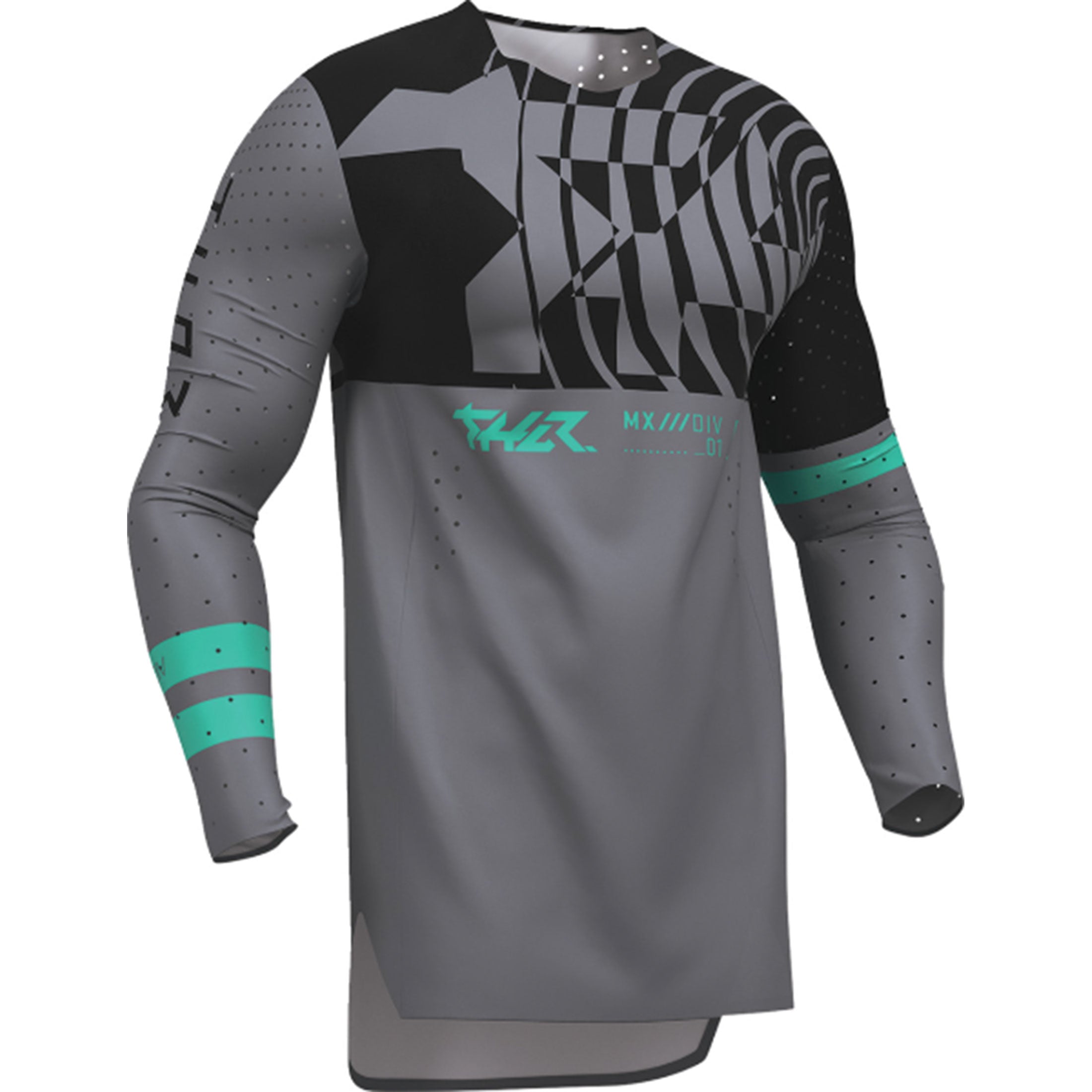 Thor MX Sportmode Mind Control LS Men's Off-Road Jerseys-2910