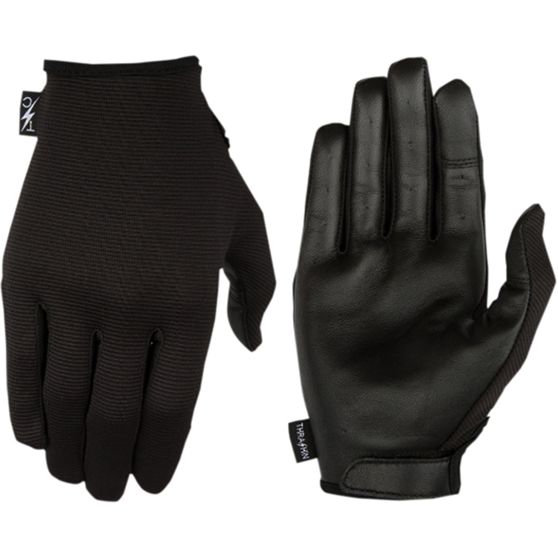 Thrashin Supply Stealth Leather Palm Men's Street Gloves-3301