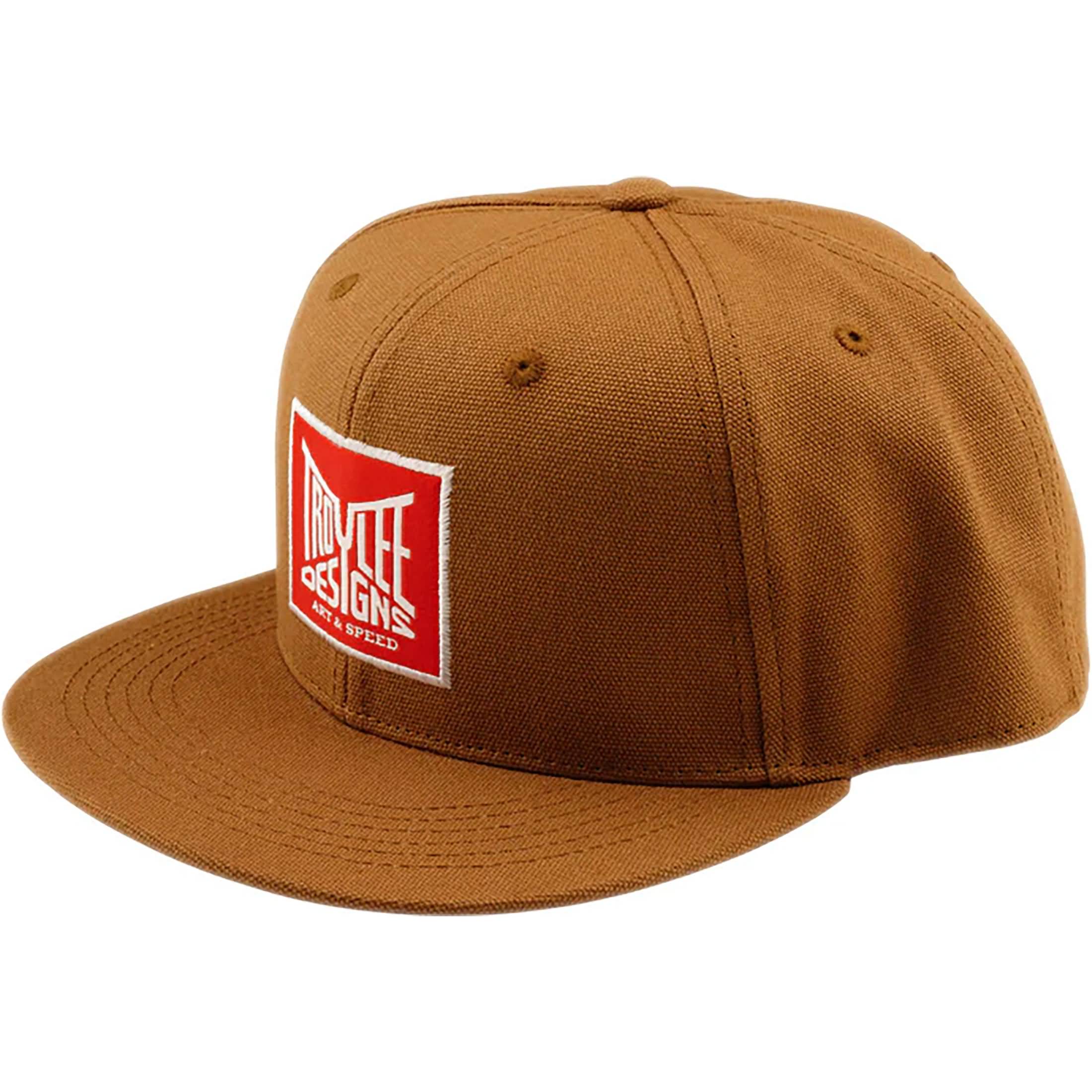 flat bill cap motorcycle helmet Troy Lee Designs Flat Bill Snapback Handlebar Sienna