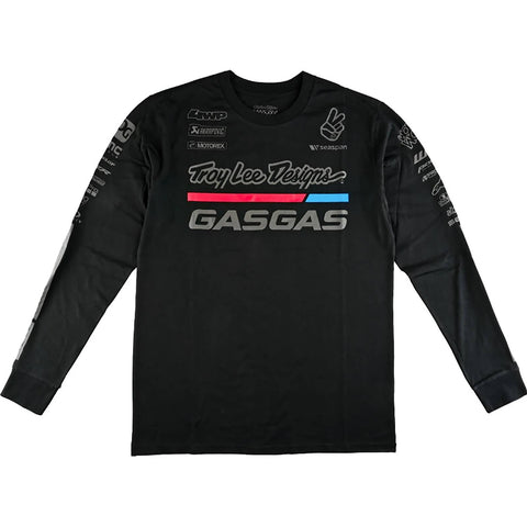 Troy Lee Designs TLD GasGas Team Men's Long-Sleeve Shirts-729014012