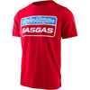 Troy Lee Designs 2022 TLD GasGas Team Stock Men's Short-Sleeve Shirts