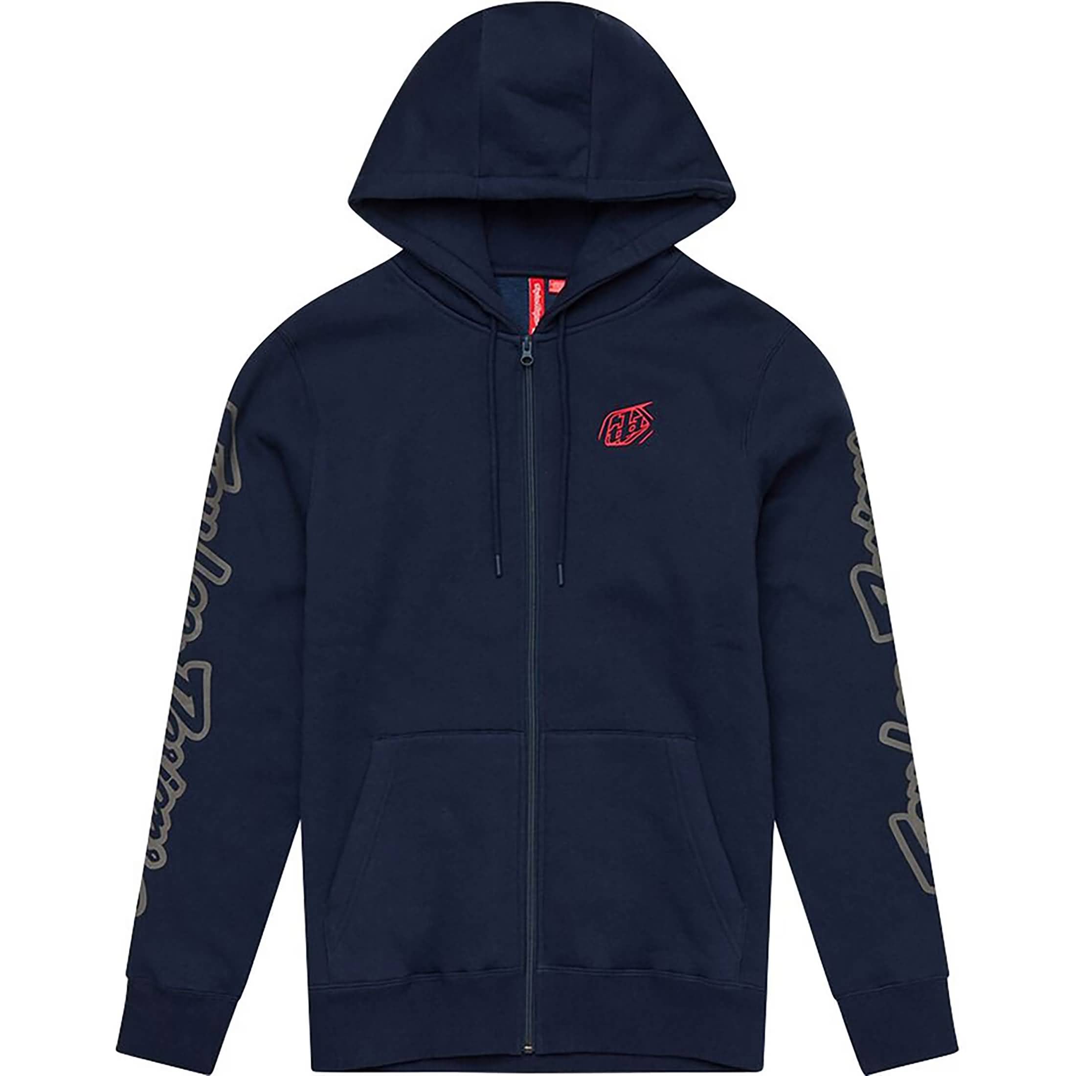 Troy Lee Designs Branded Men's Hoody Zip Sweatshirts-730690002