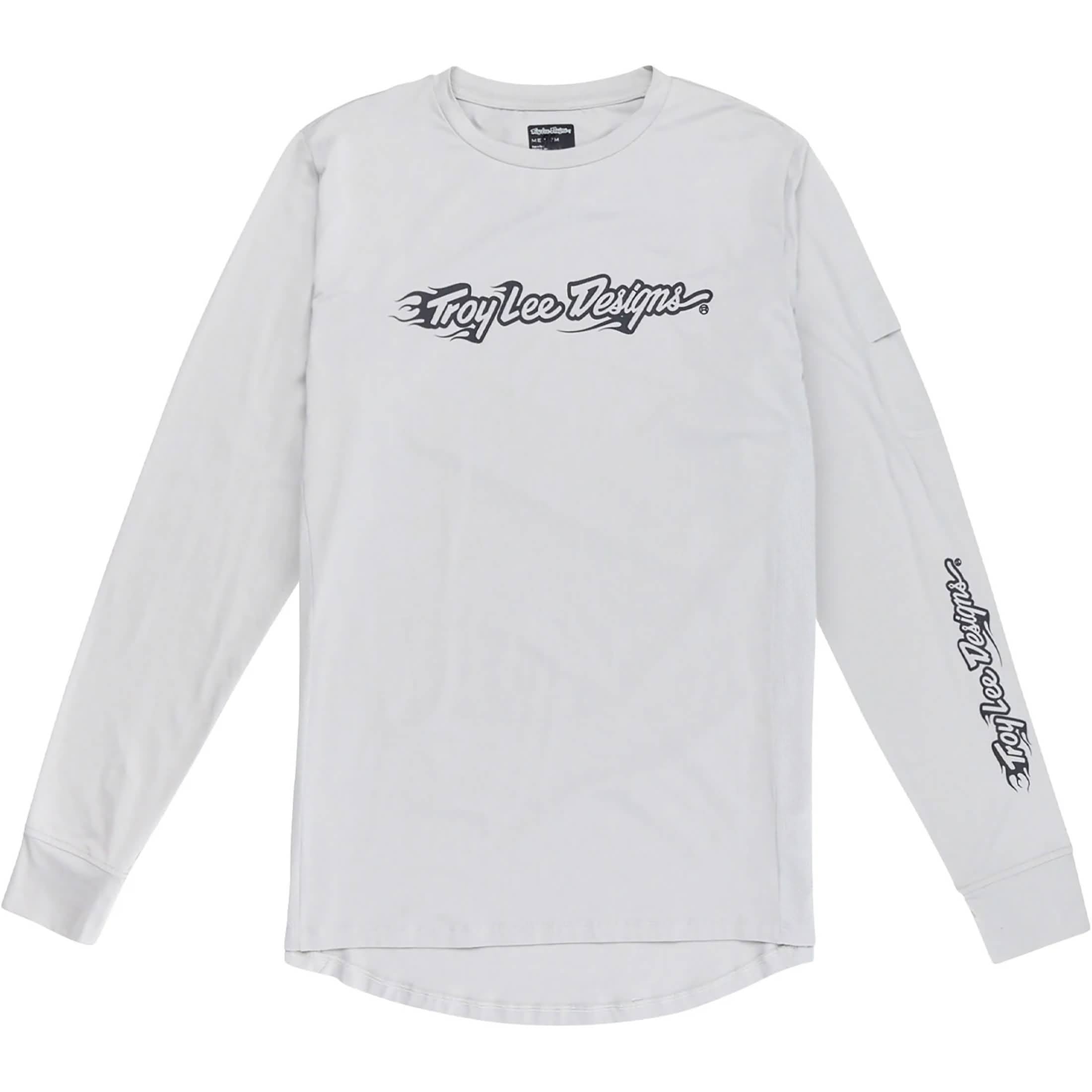 Troy Lee Designs Ruckus Ride Tee Burn Out LS Men's MTB Jerseys-371007012