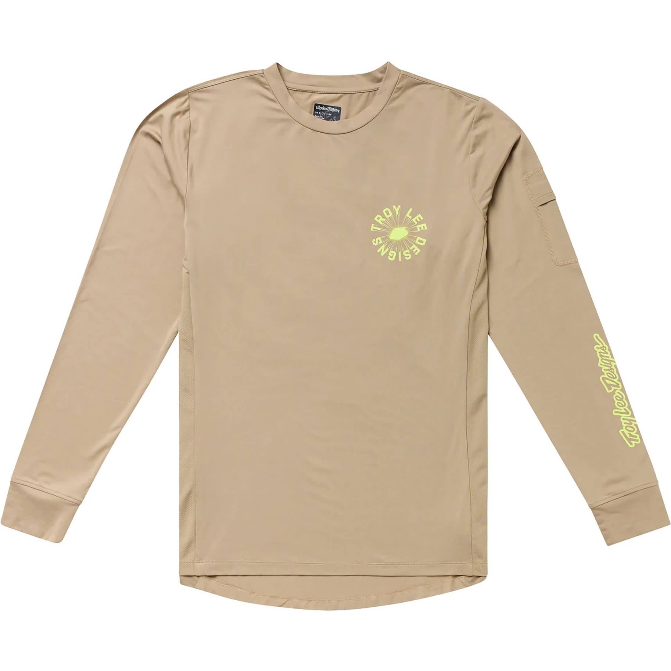 Troy Lee Designs Ruckus Ride Tee The Fuzz LS Men's MTB Jerseys-371872002