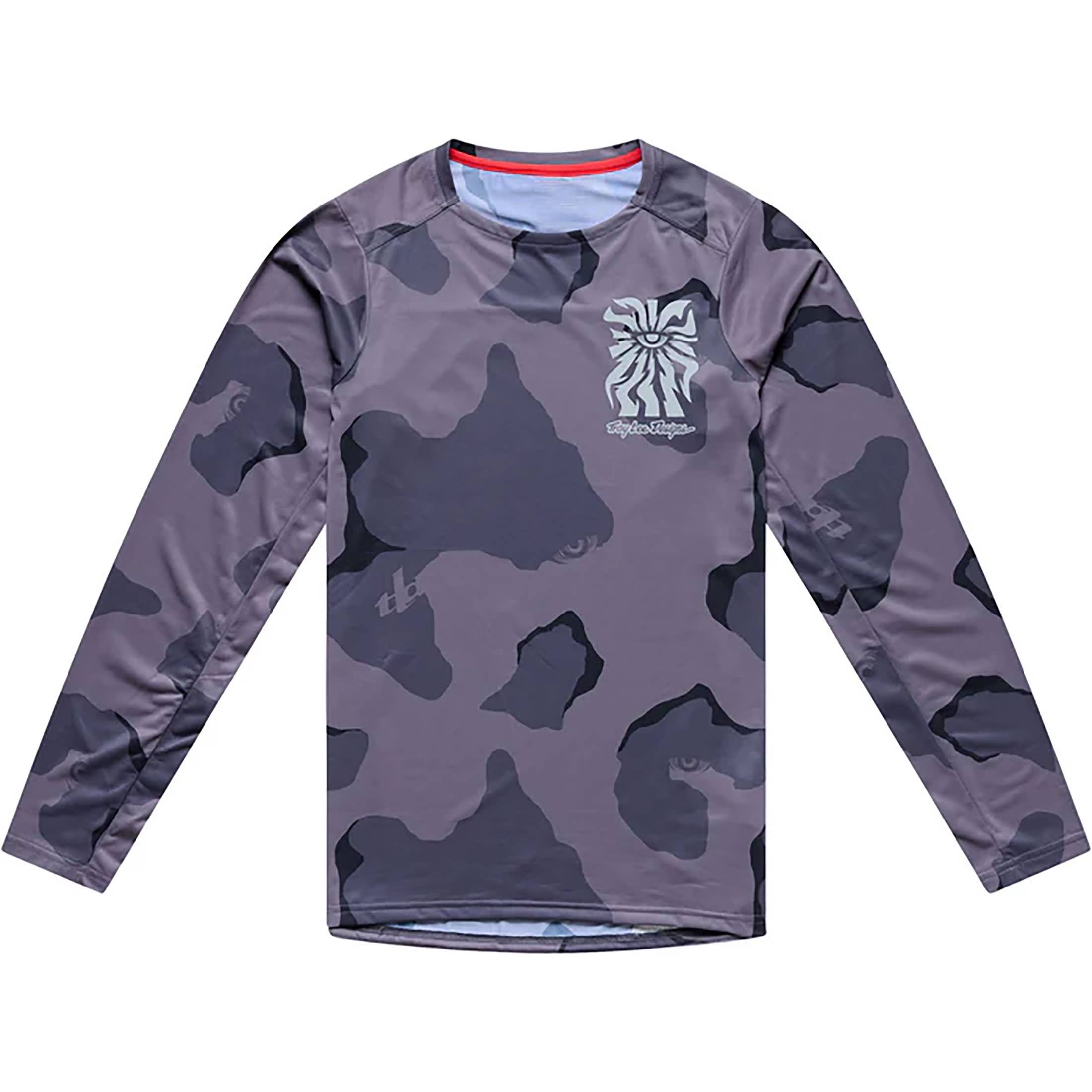 Troy Lee Designs Skyline Pro Flow Camo LS Men's MTB Jerseys-307023002