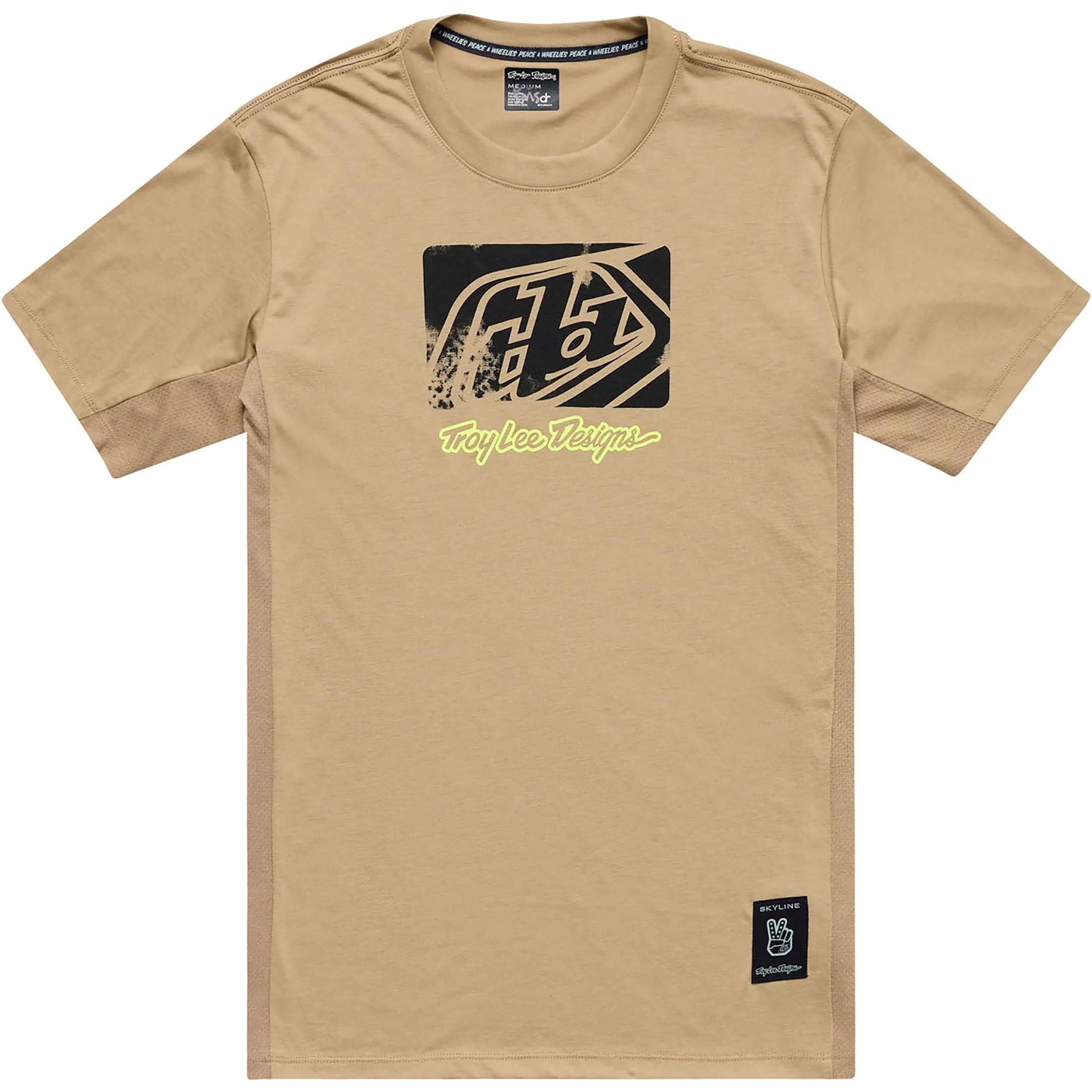 Troy Lee Designs Skyline Ride Tee Scrubbed SS Men's MTB Jerseys-382870002