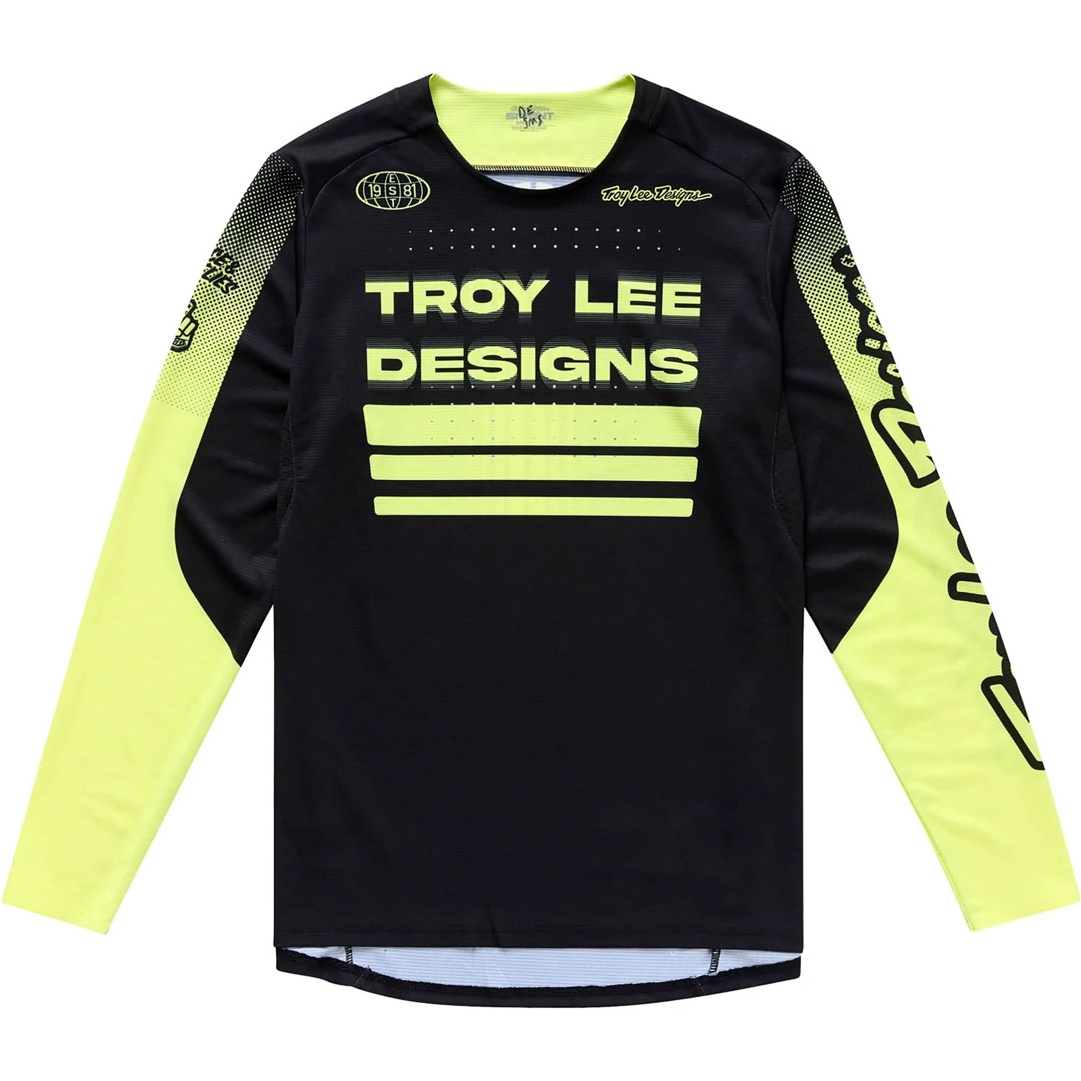 Troy Lee Designs Sprint Segment LS Men's MTB Jerseys-323773012