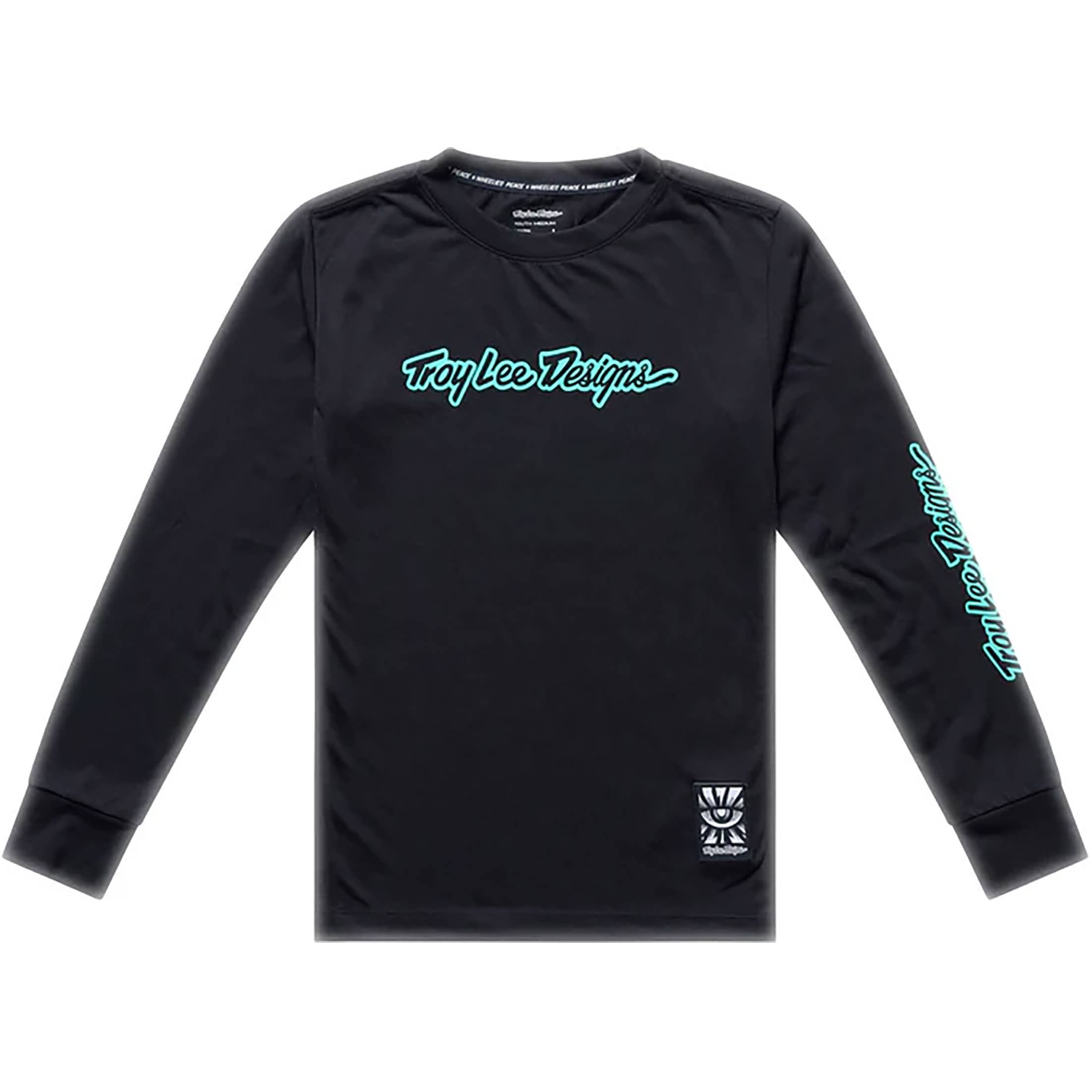 Troy Lee Designs 2026 Skyline Ride Signature LS Youth MTB Jerseys-385072041
