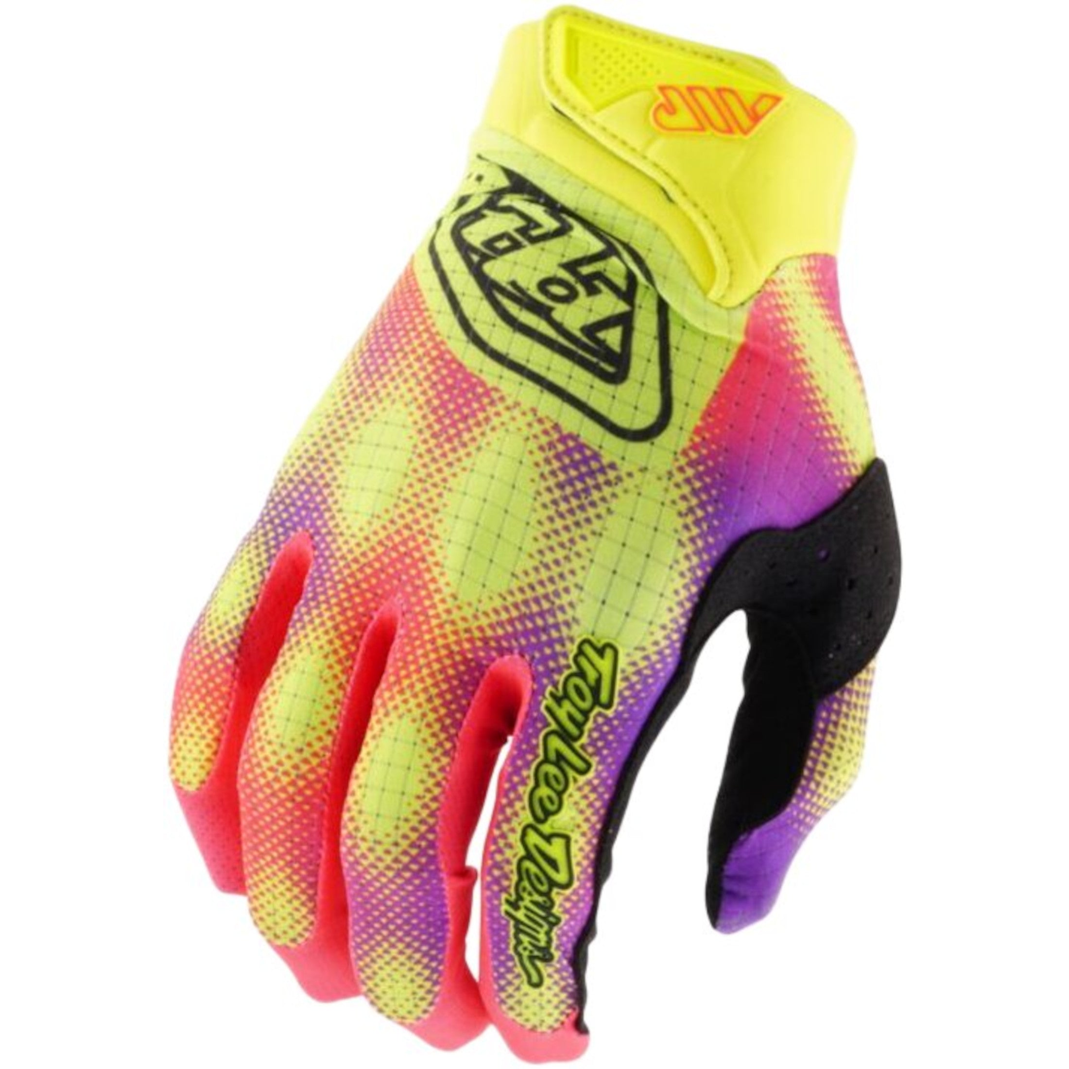 Troy Lee Designs Air Aura Men's Off-Road Gloves - Flo Yellow
