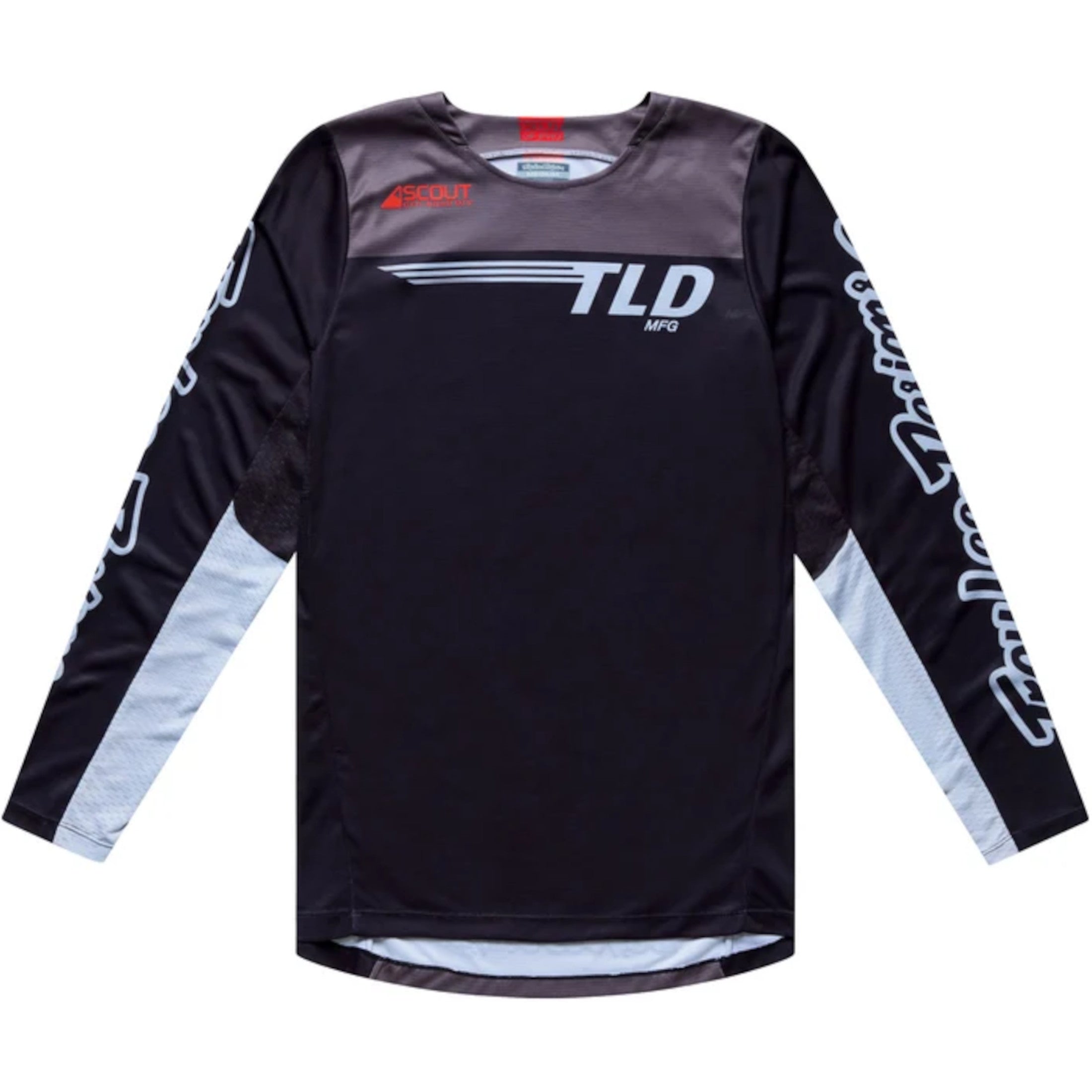 Troy Lee Designs Scout GP Pro Winged LS Men's Off-Road Jerseys - Black