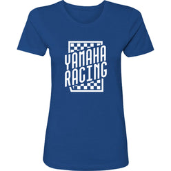 Yamaha Apparel Racing Check Women's Short-Sleeve Shirts