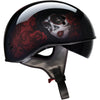 Z1R Vagrant Red Catrina Adult Cruiser Helmets