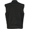 Z1R Denim Men's Cruiser Vests