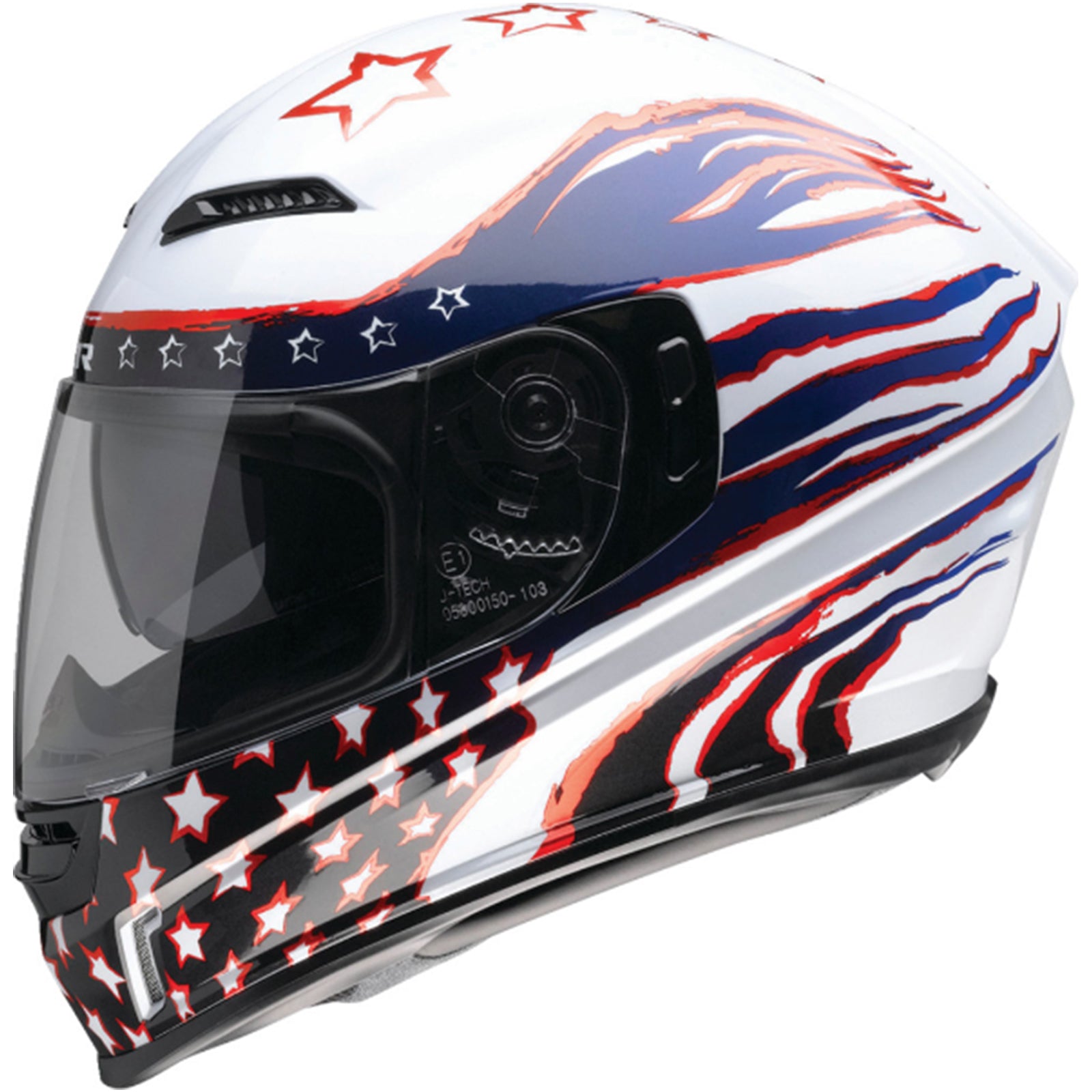Z1R Jackal Patriot Adult Street Helmets Z1R Jackal Patriot Adult Street Helmets