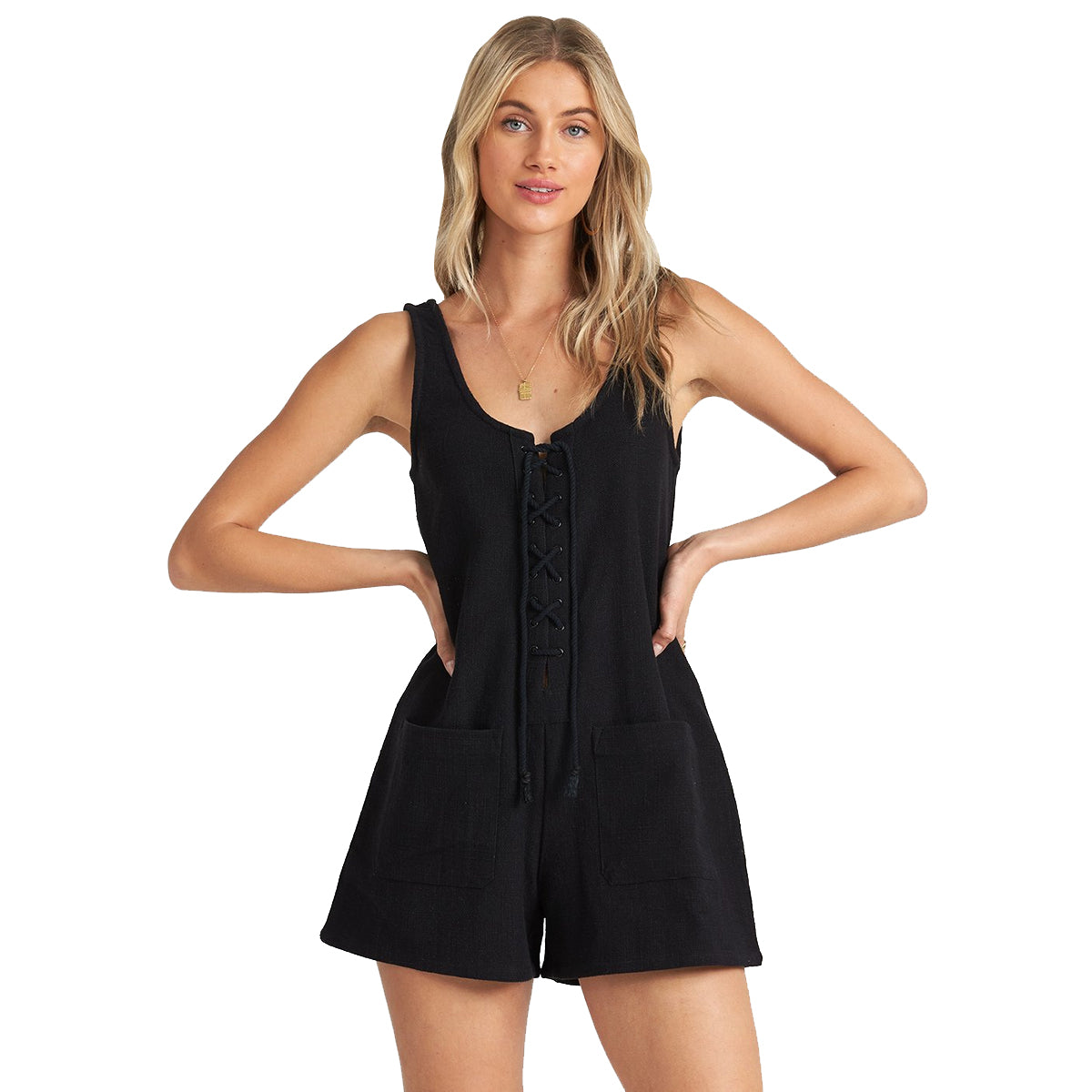 Billabong Lazy Waves Jumpsuit Women's Rompers-JN04NBLA