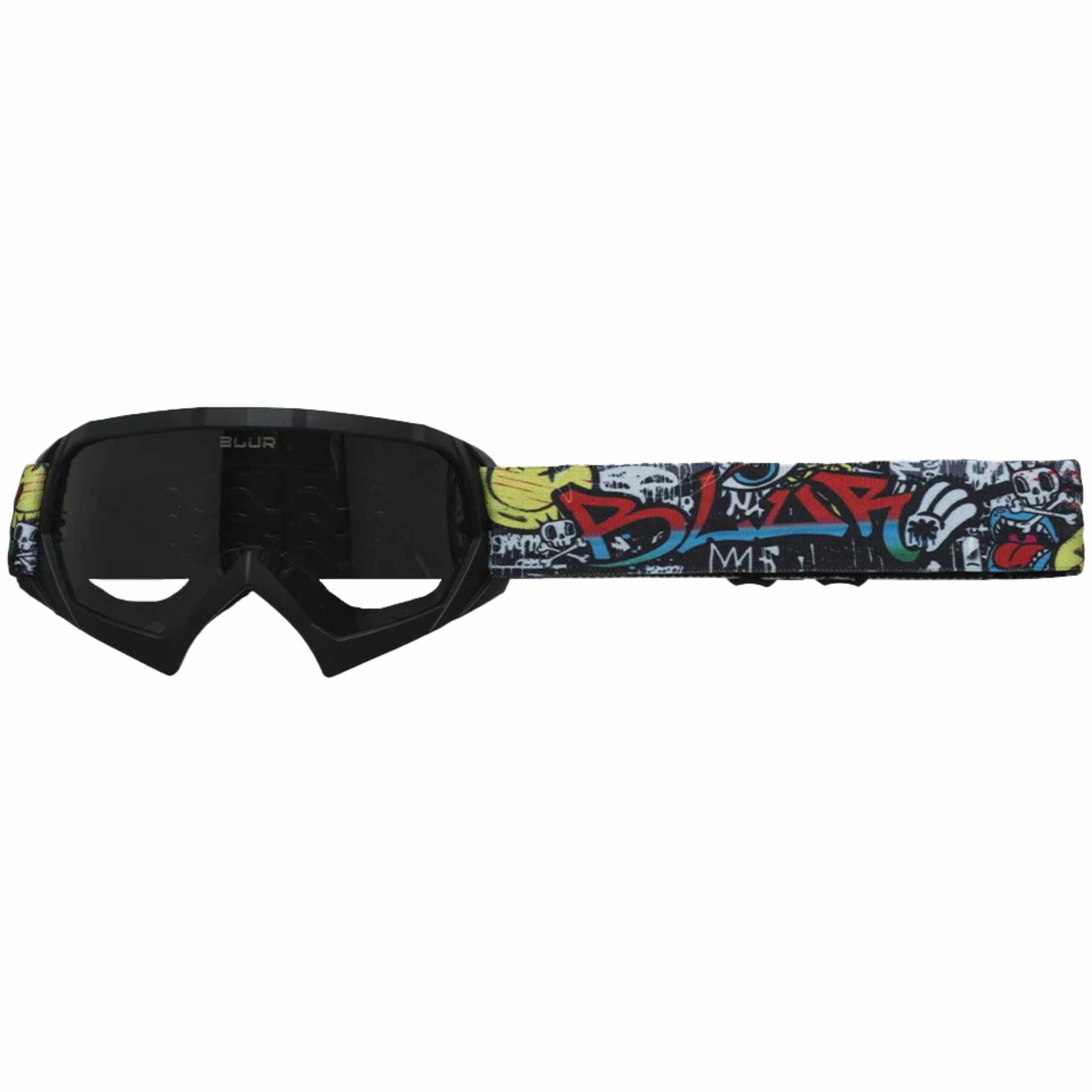 Blur Optics B-10 Rancid Youth Off-Road Goggles-6024