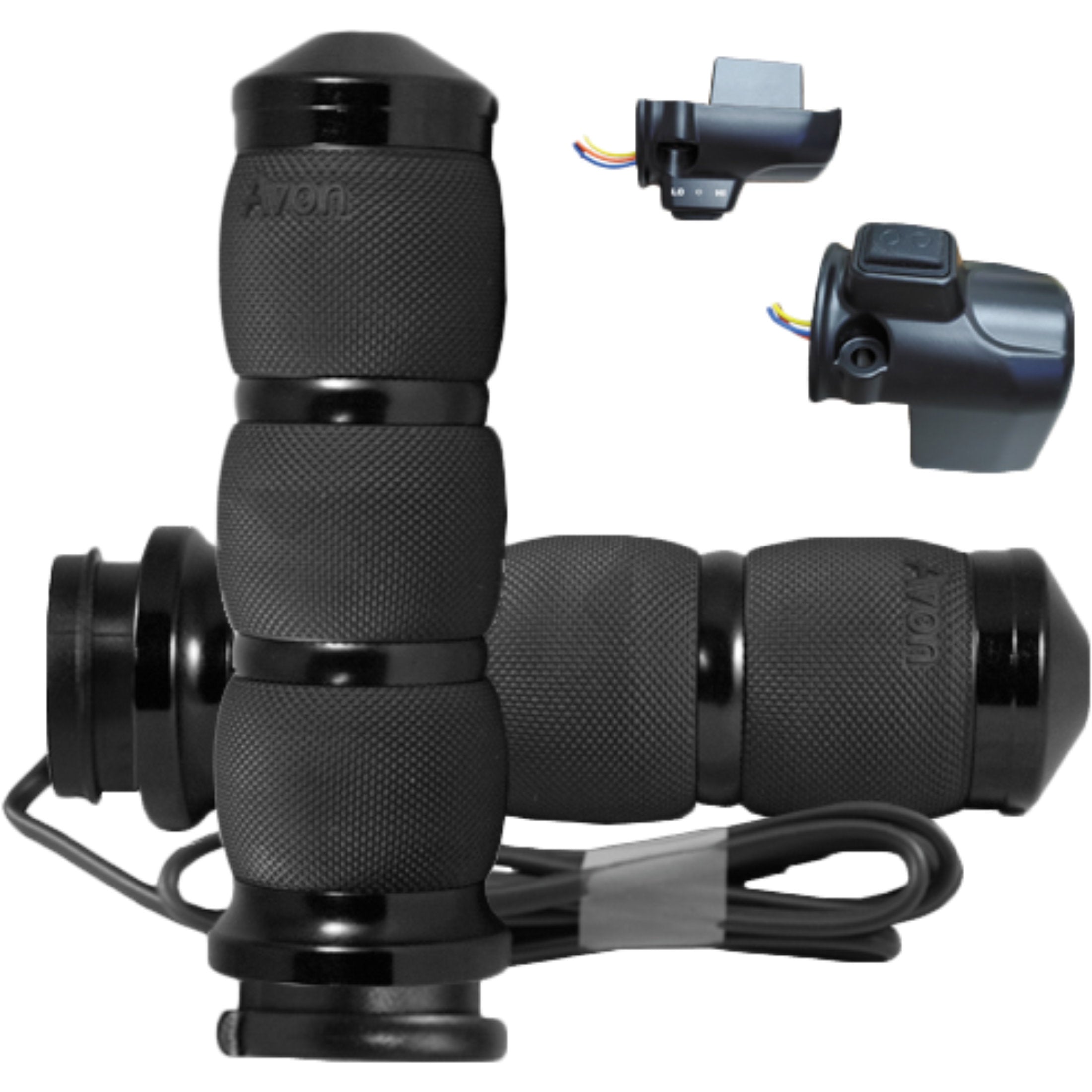 Avon Grips Air Cushioned Heated Twist Cruiser Hand Grips-40-4409