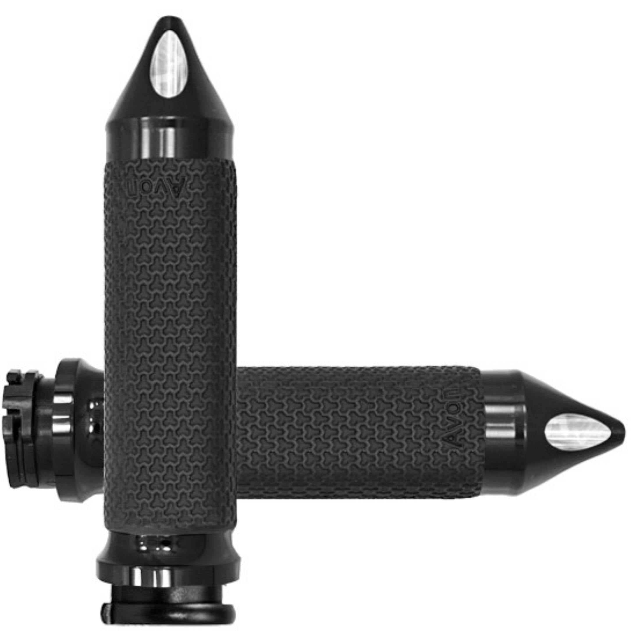 Avon Grips Memory Foam Spike Cable Throttle Cruiser Hand Grips-40-4734