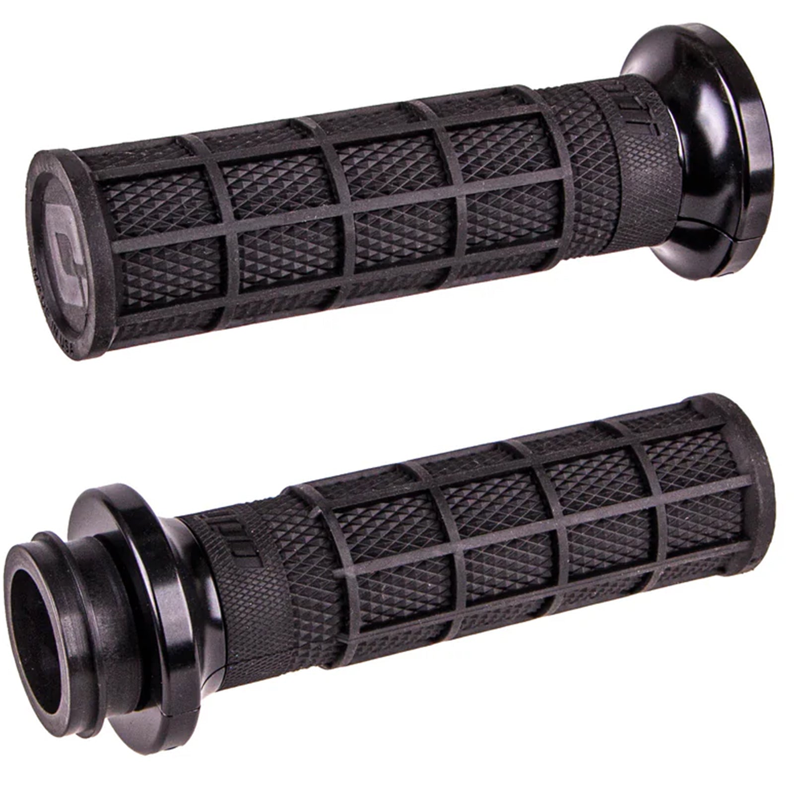 ODI Harley-Davidson 2008-2023 Tbw: V-Twin Lock-On Hart-Luck Signature Full-Waffle Hand Grips-206