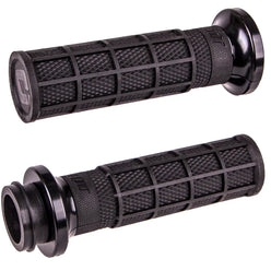 ODI Harley-Davidson 2008-2023 Tbw: V-Twin Lock-On Hart-Luck Signature Full-Waffle Hand Grips