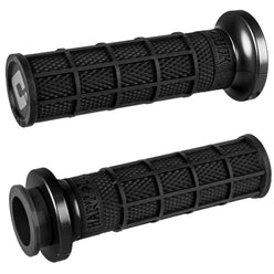 ODI Indian 2018+ Touring: V-Twin Lock-On Hart-Luck Signature Full-Waffle Hand Grips