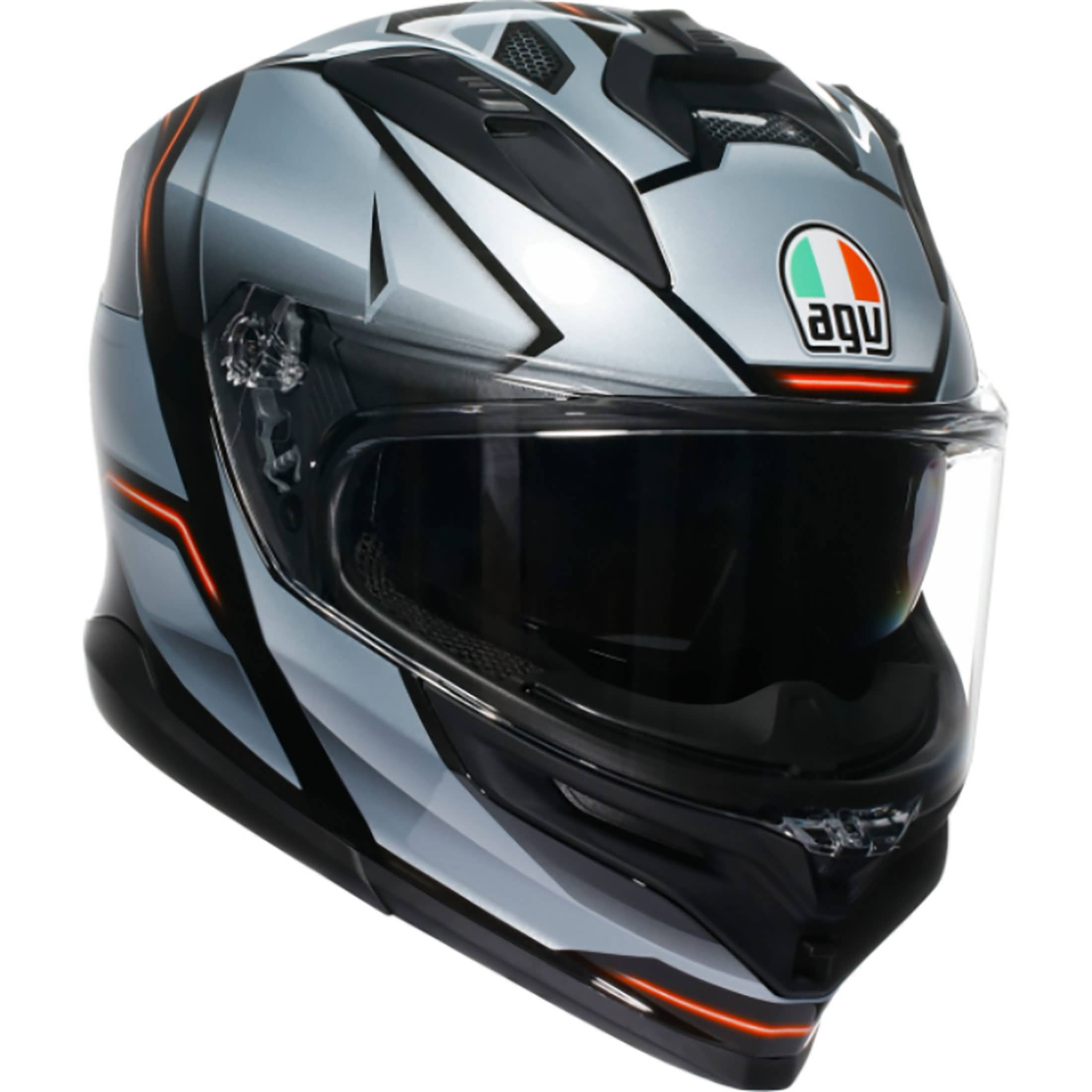 agv helmet range 2014 AGV K7 Jaeger Helmet - Silver/Black