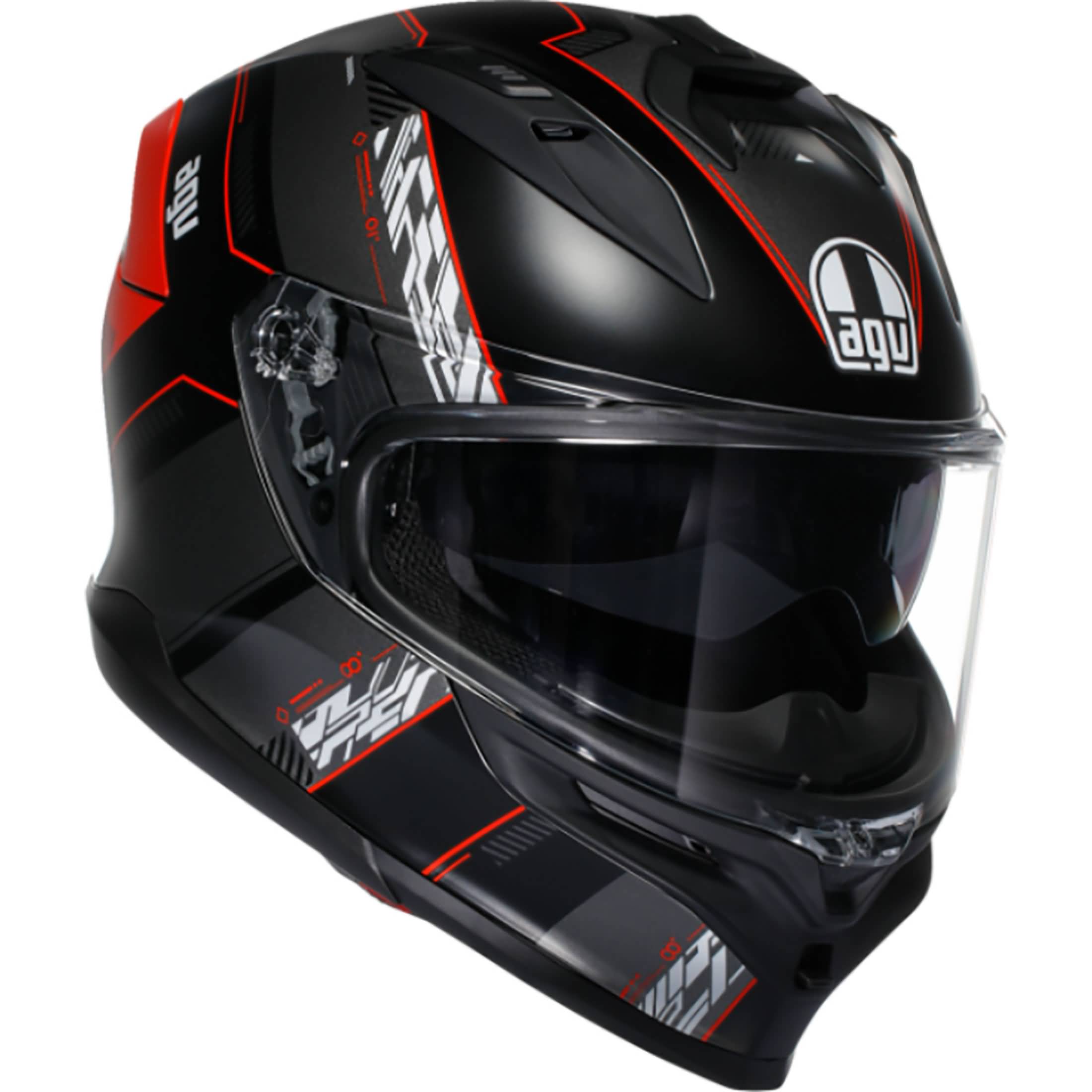 AGV K7 Kyber Helmet - Black/Red