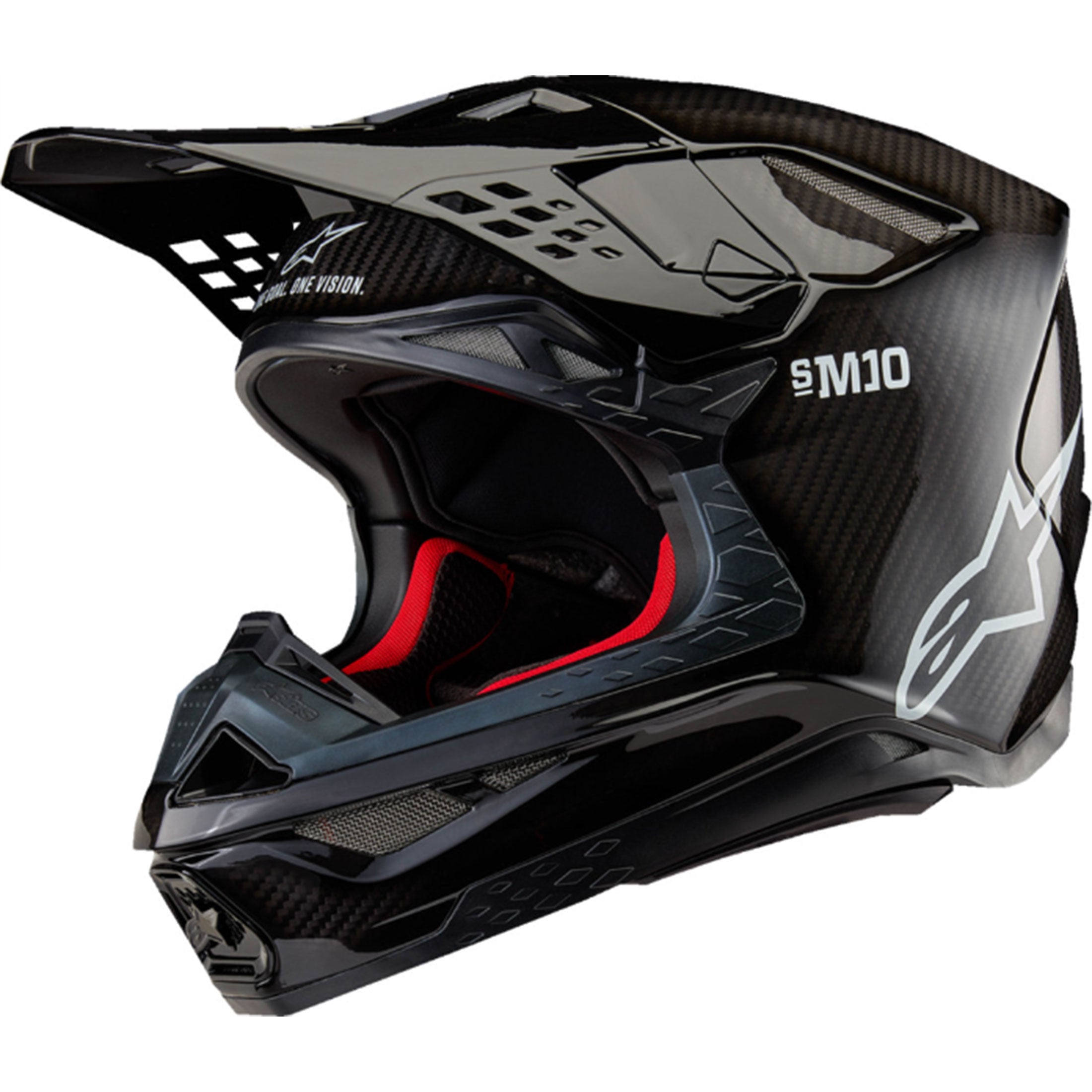 Alpinestars Supertech M10 Solid Adult Off-Road Helmets-0110