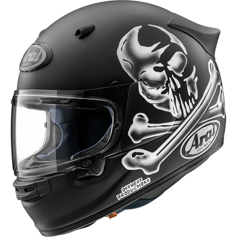 arai helmet l GP-5W (SA2020) feeds two central 10 mm intake ports Arai Quantum-X Pearl Black Helmet