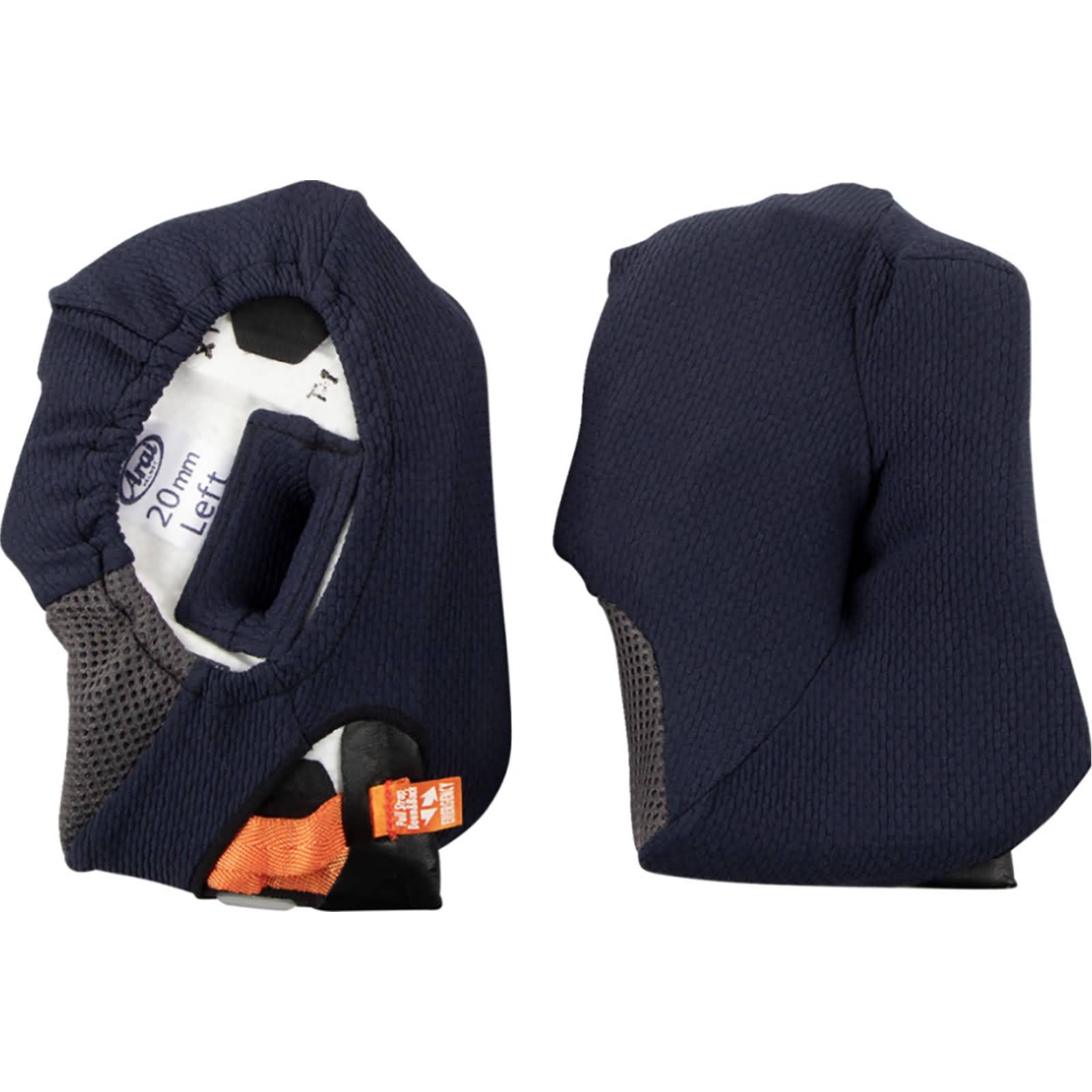 arai corsair helmet liner Arai Corsair-X / Signet-X / Quantum-X Cheek Pads 25mm