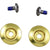 Biltwell Gen 2 SS Hardware Kit Helmet Accessories