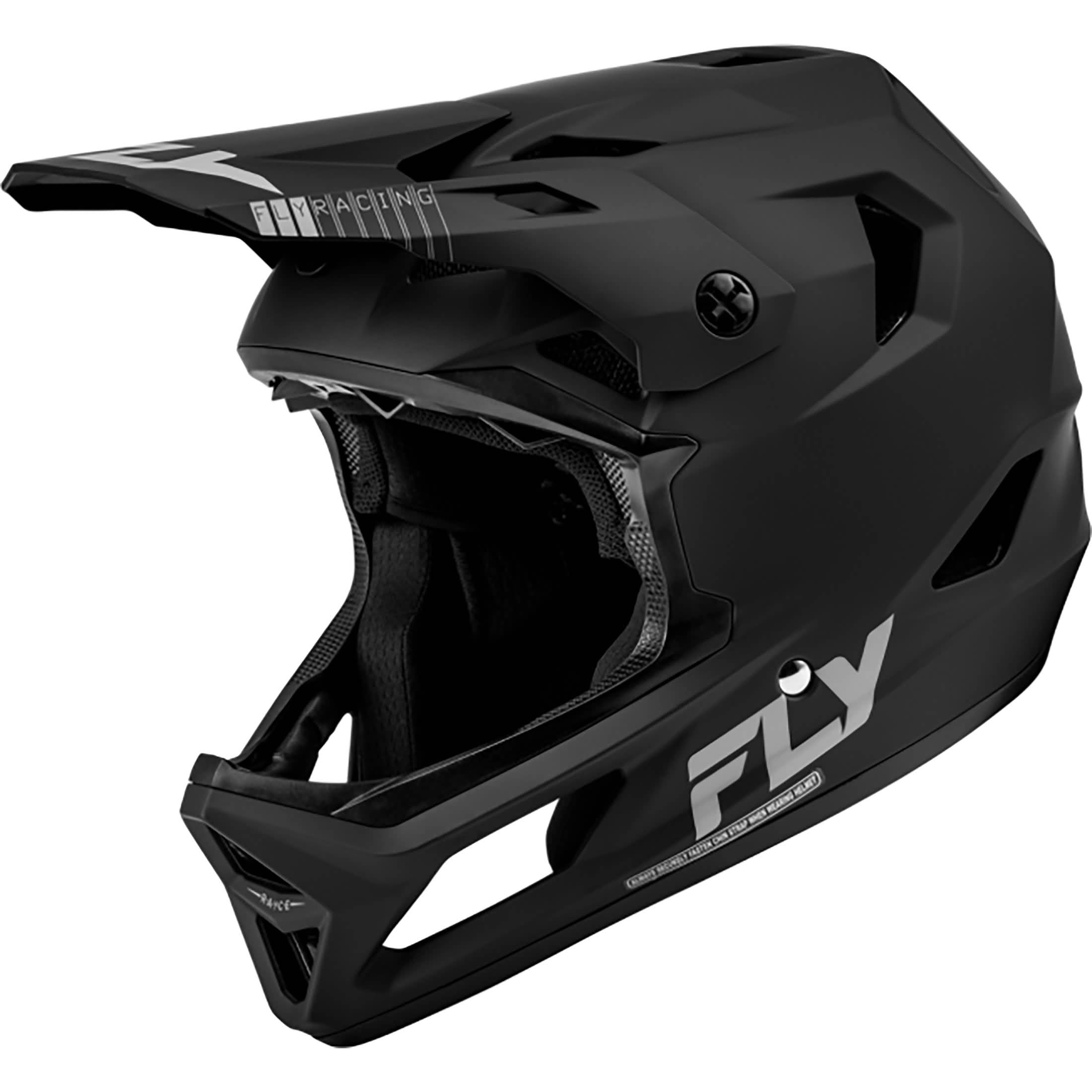 Fly Racing Rayce MTB Helmet - Matte Black Fly Racing Rayce MTB Helmet - Matte Black