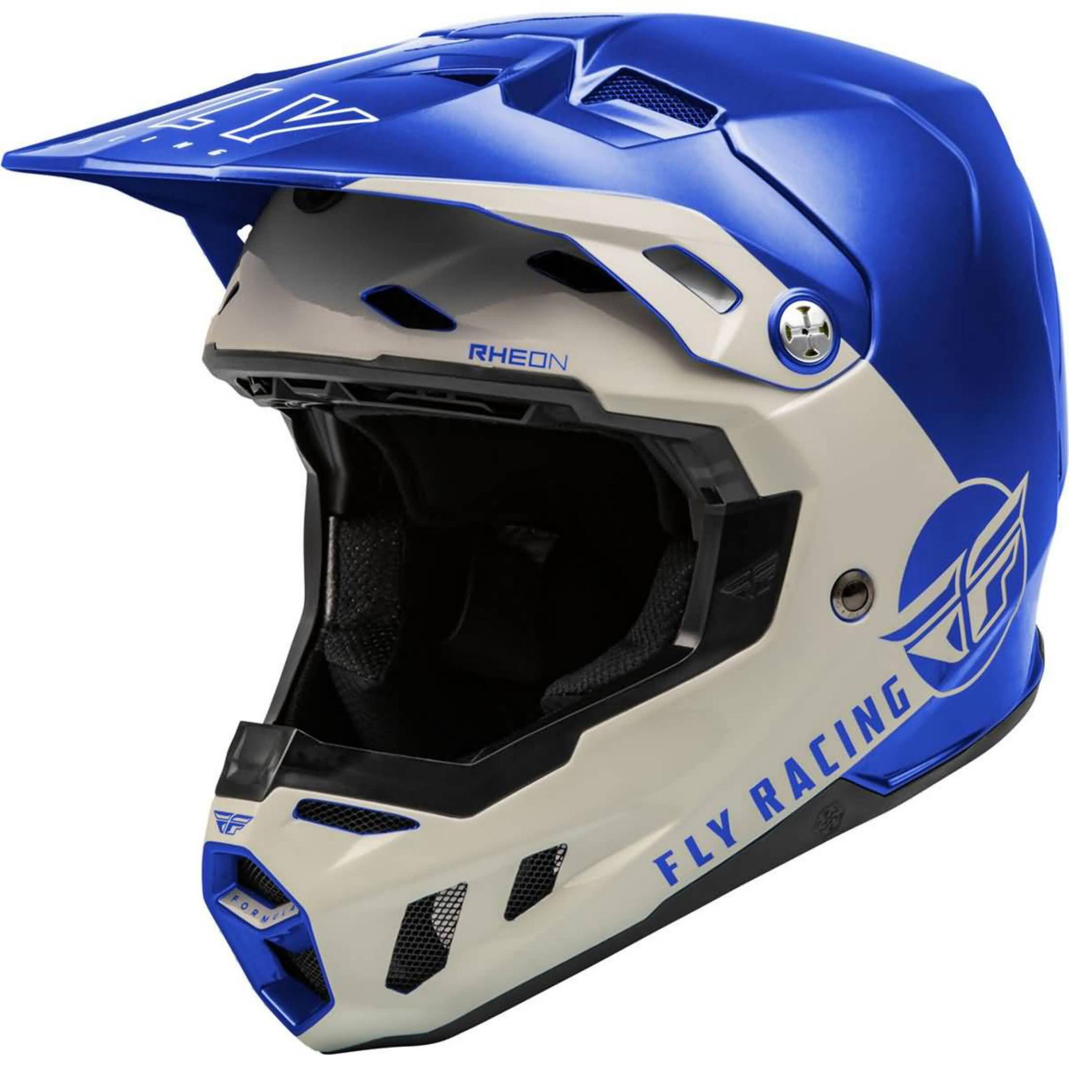carbon fiber kevlar motorcycle helmets dot Formula CC Centrum Helmet Metallic Blue/Light Grey LG
