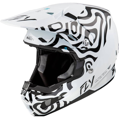 Fly Racing Formula S Carbon Abyss LE Youth Off-Road Helmets-73-4469