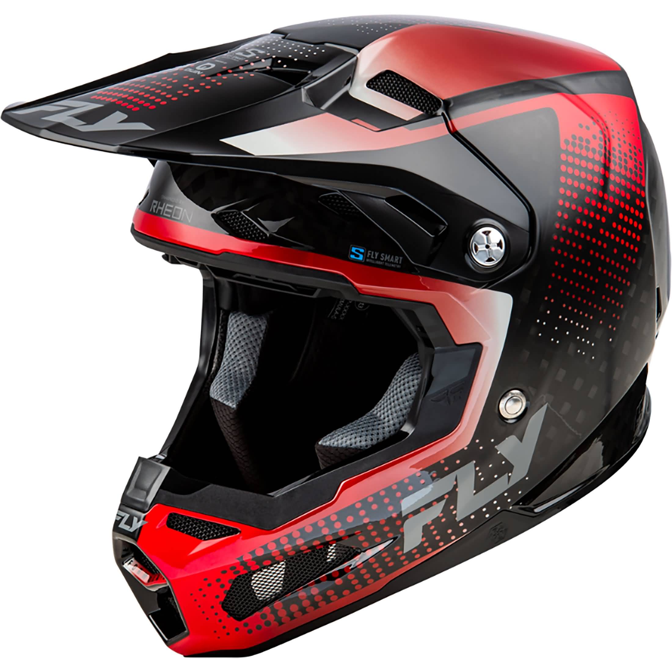 Fly Racing Formula S Carbon Protocol Youth Off-Road Helmets-73-4465