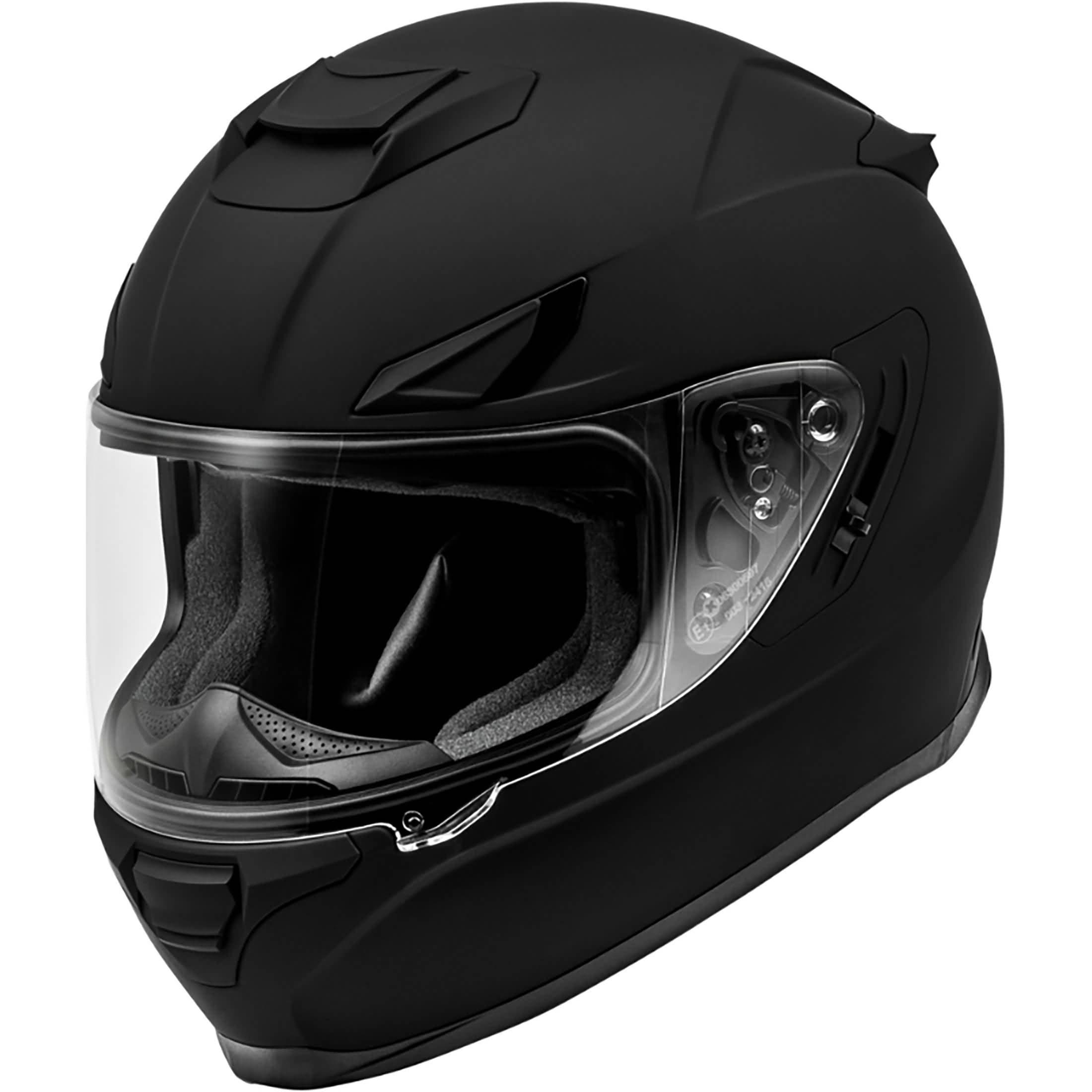Fly Racing Sentinel Solid Helmet Matte Black LG