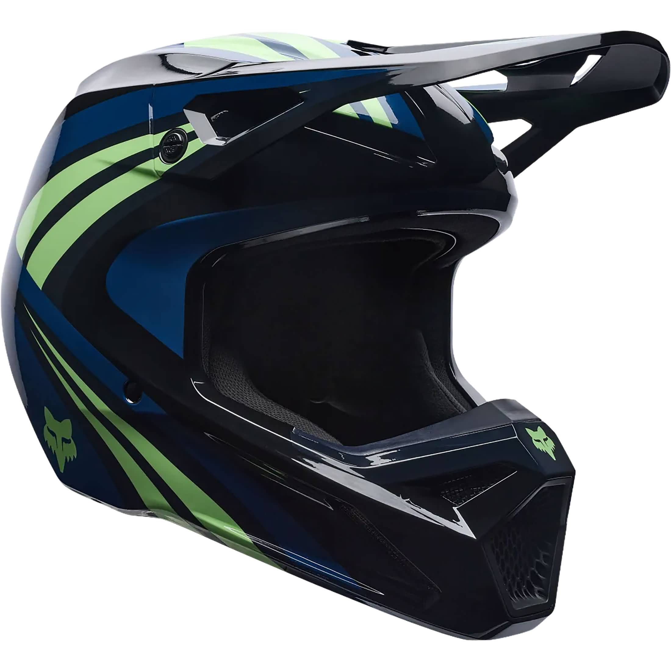 Fox Racing V1 Draft MIPS Adult Off-Road Helmets - Black