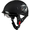 GMAX HH-65 DRK1 W/Peak Visor Adult Cruiser Helmets