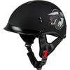 GMAX HH-65 DRK1 W/Peak Visor Adult Cruiser Helmets