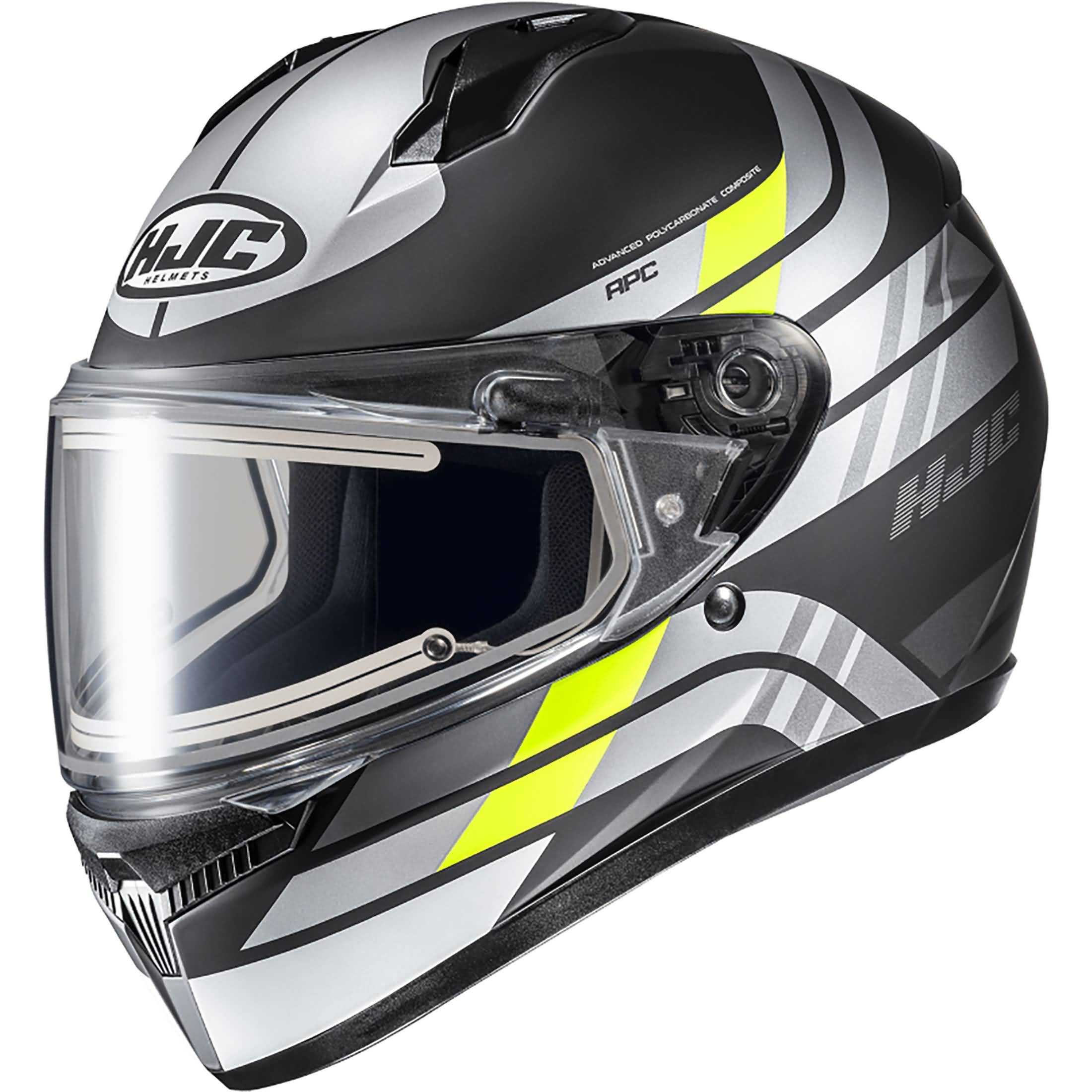 HJC C10 Hiper Electric Shield Adult Snow Helmets-1225