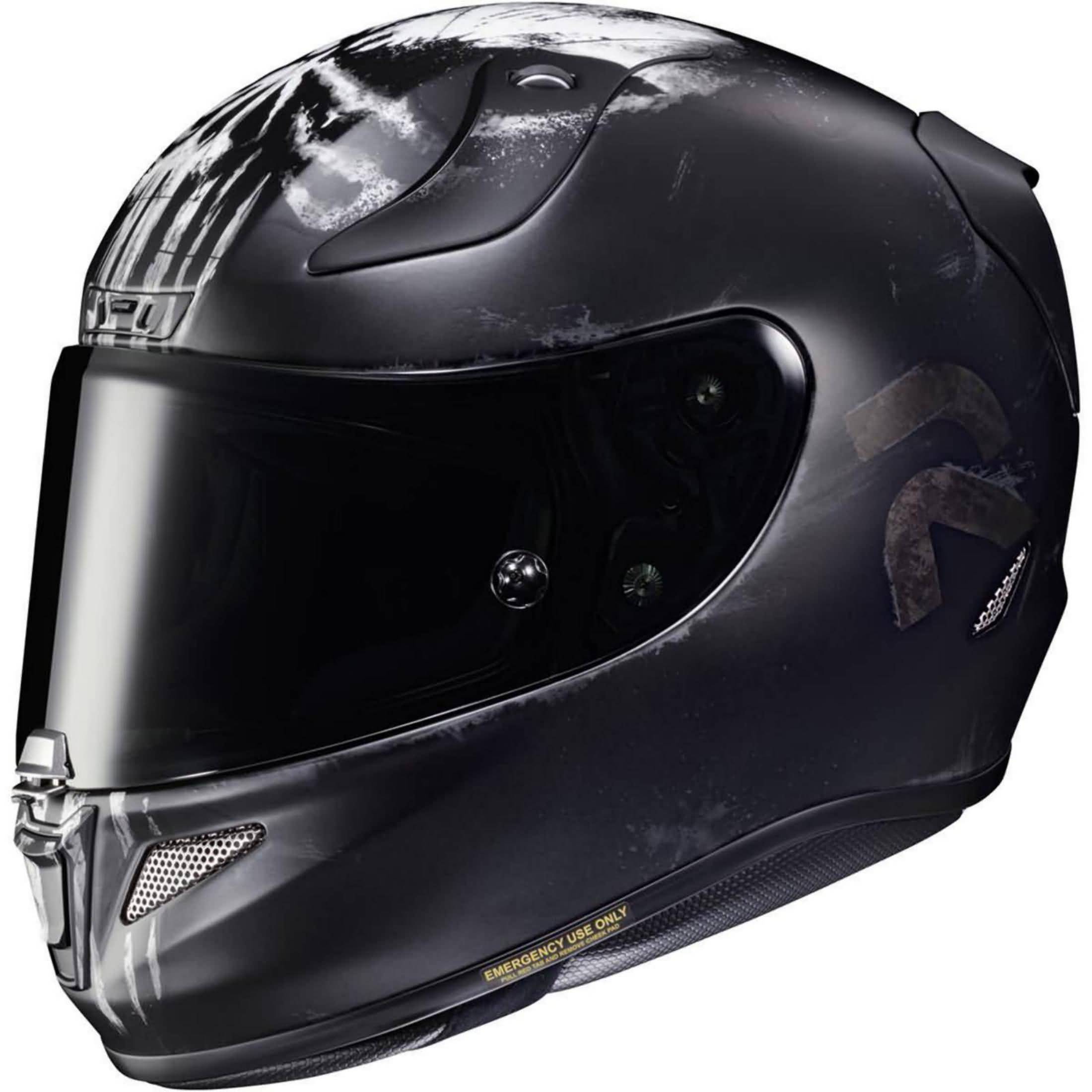 HJC RPHA 11 Pro Punisher Adult Street Helmets-0803