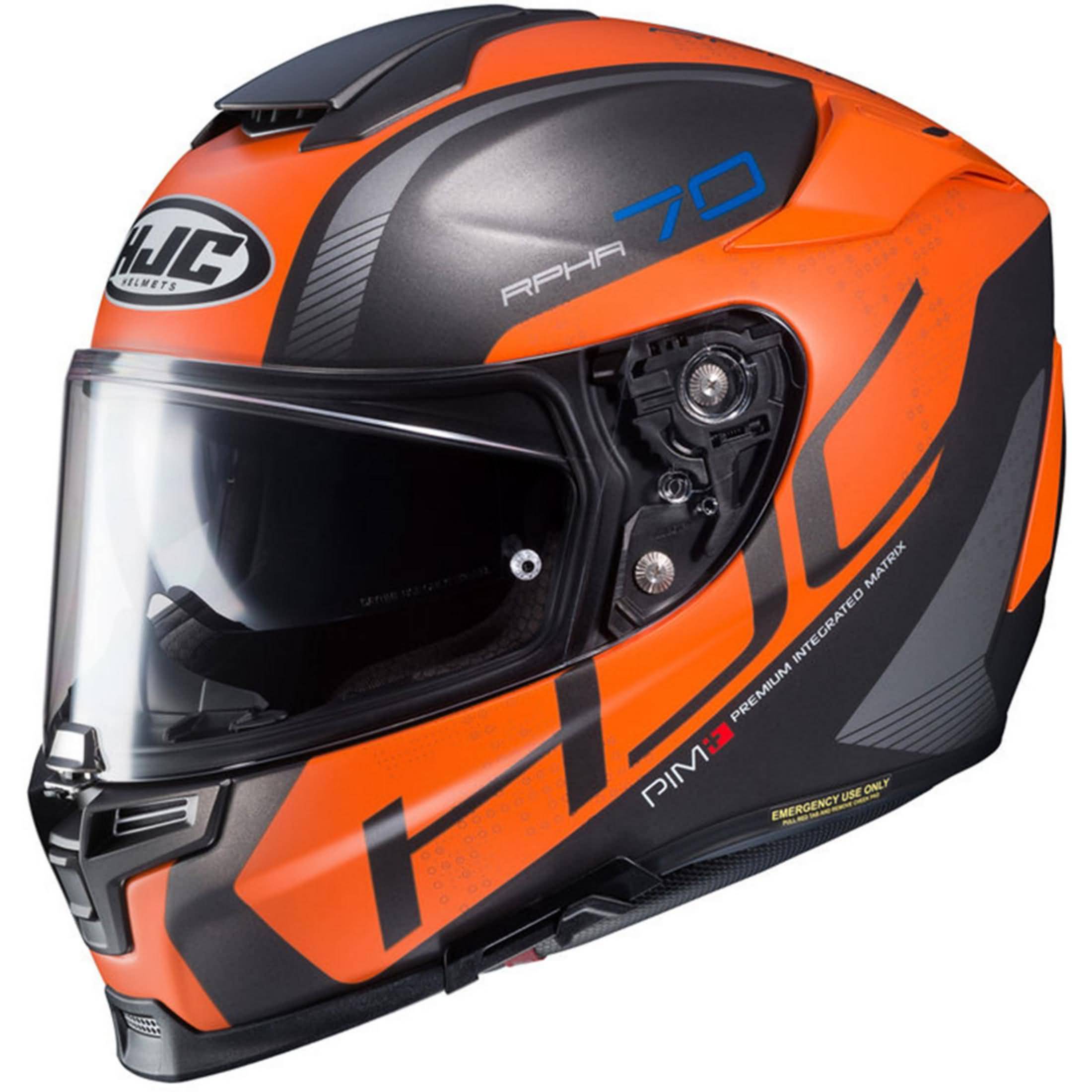 hjc fg 70 helmet HJC RPHA 70 ST Vias MC-7 Matte Orange Helmet size 2X-Large